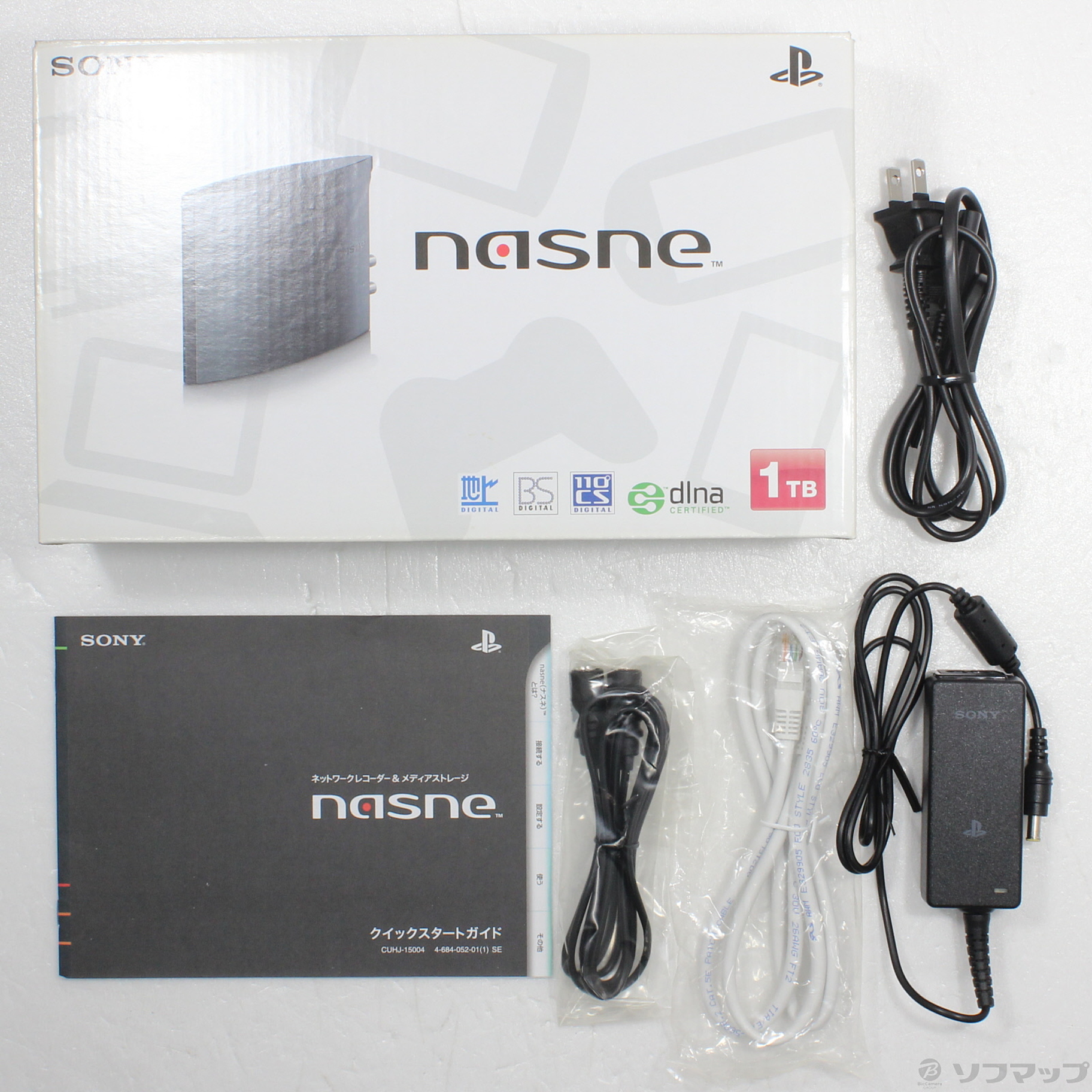 中古】nasne 1TB CUHJ-15004 [2133054822170] - リコレ！|ビックカメラ ...