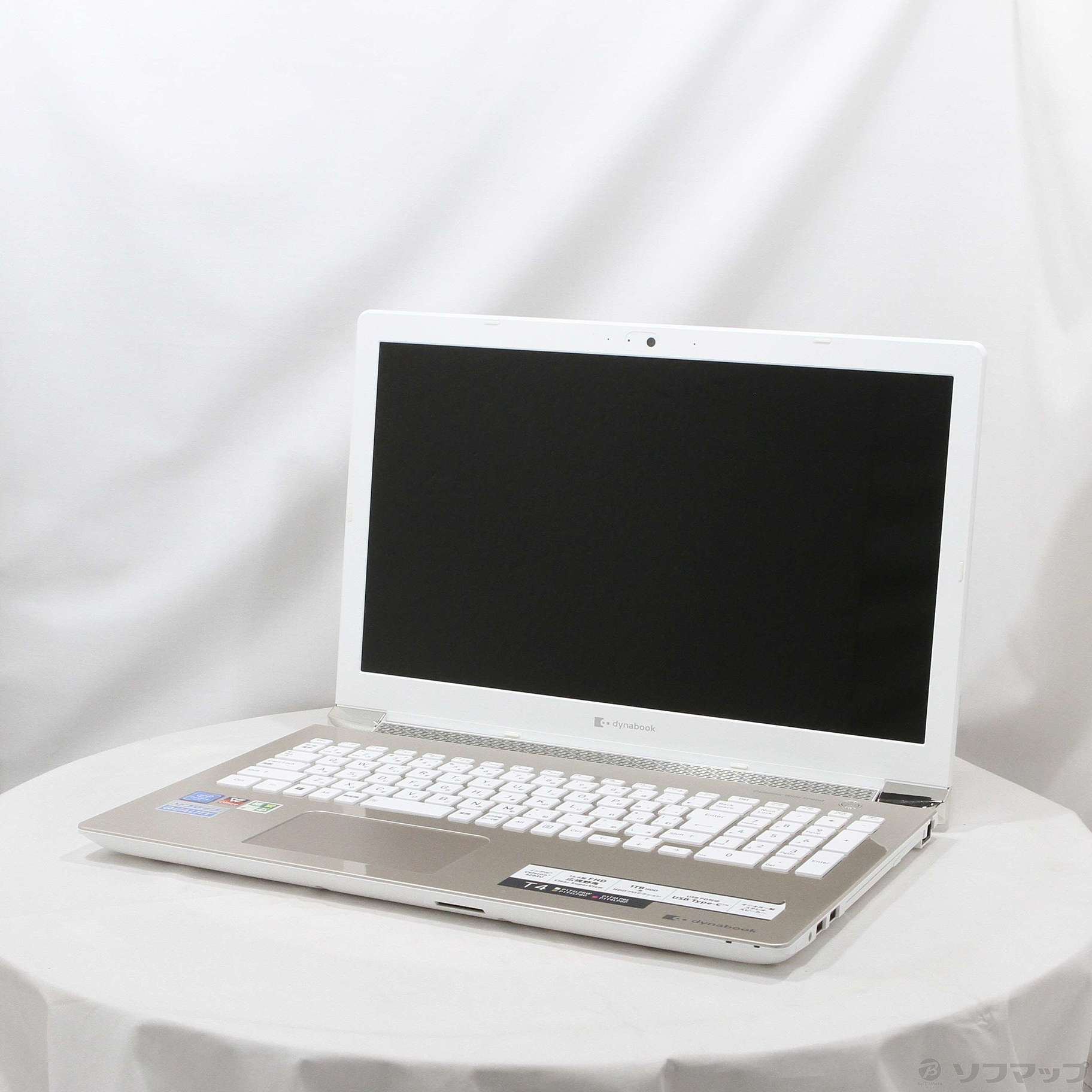 中古】格安安心パソコン dynabook T4 P1T4LPBG サテンゴールド 