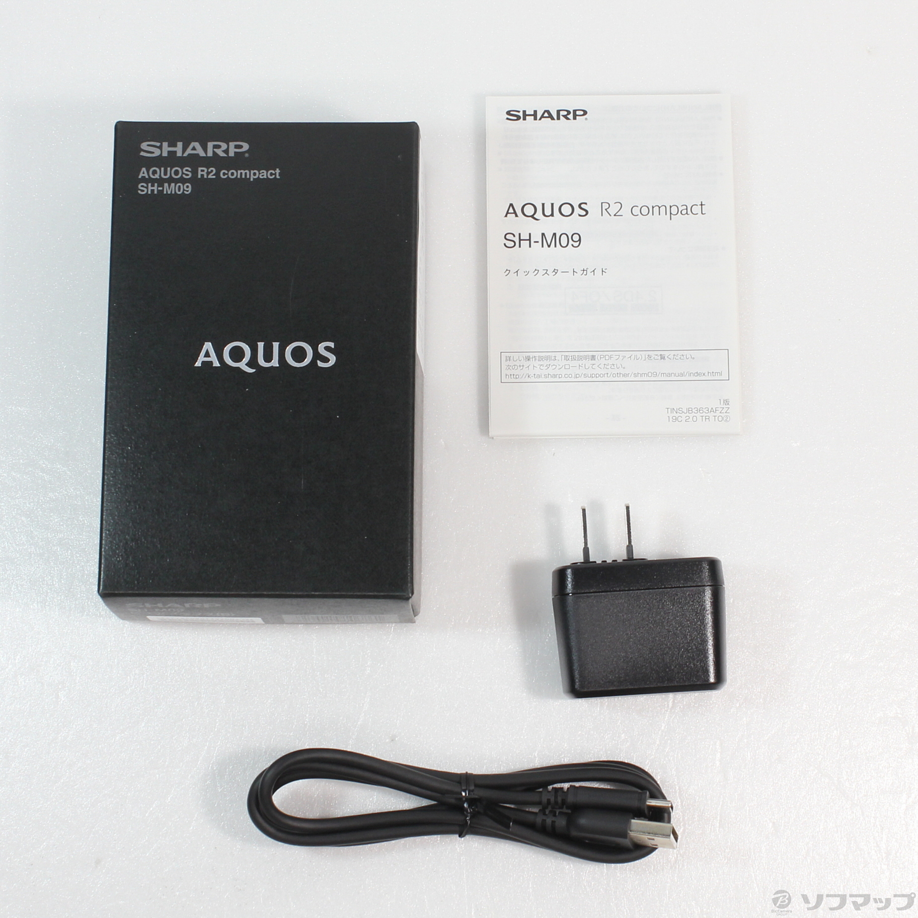 SHARP - 新品未開封 AQUOS R2 compactSH-M09 ピュアブラック Amazon.co.jp: シャープ(SHARP) AQUOS R2 compact SH-M09