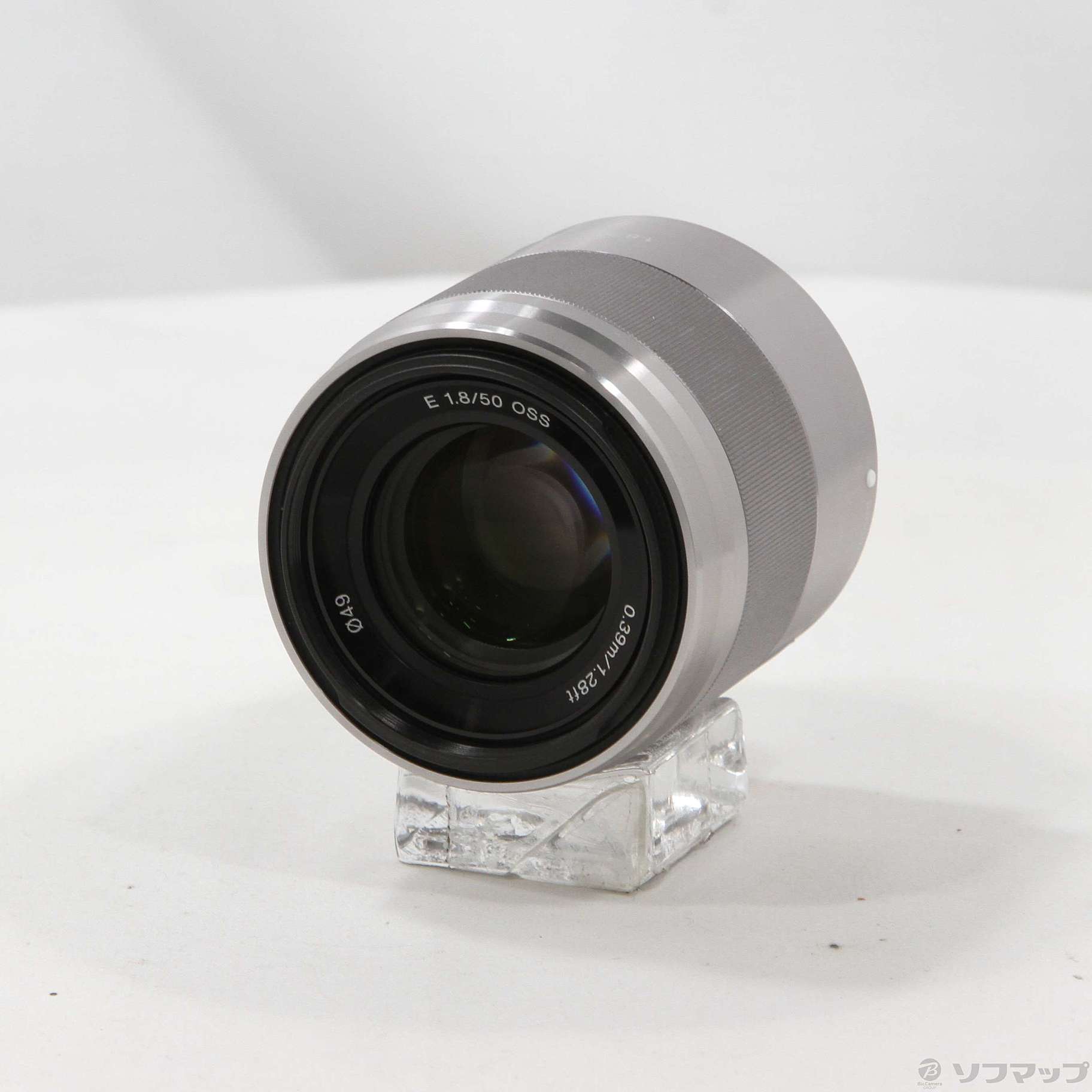 中古】E 50mm F1.8 OSS SEL50F18 Eレンズ／シルバー [2133054849337 