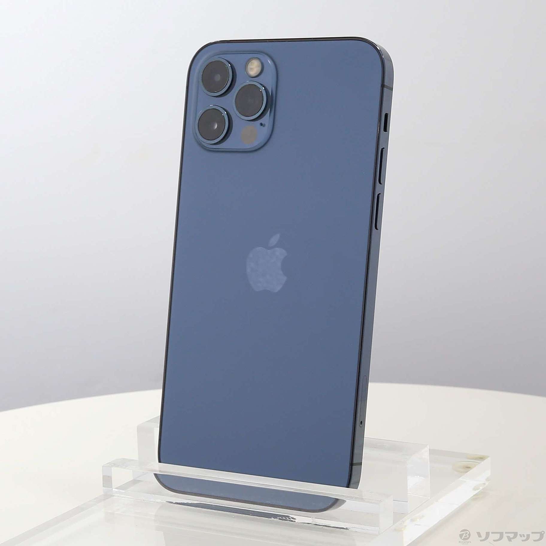 (中古)Apple iPhone12 Pro 128GB パシフィックブルー MGM83J/A SIMフリー(349-ud)