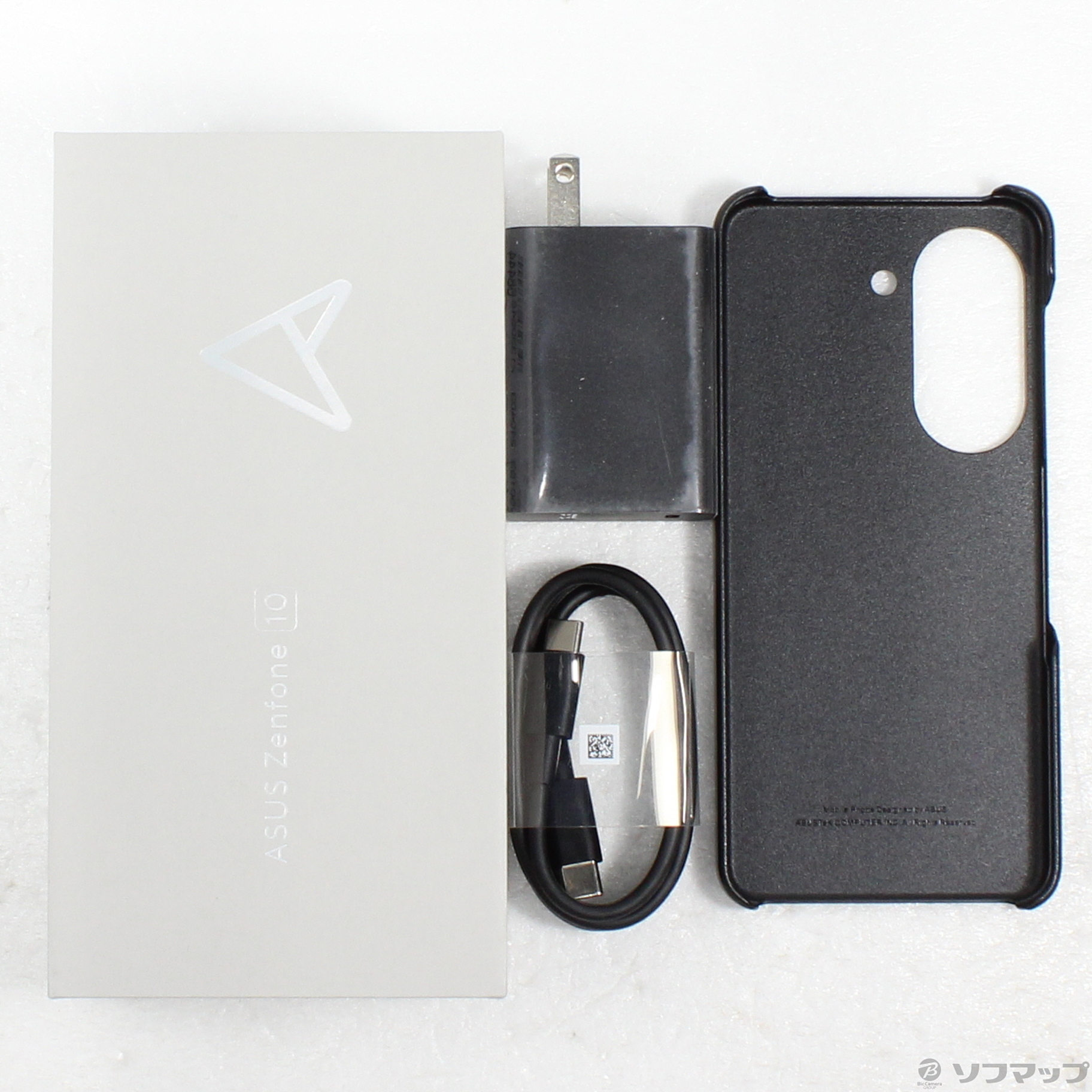 【中古】Zenfone10　128GB 付属品あり　ブラック 中古】Zenfone 10 128GB ミッドナイトブラック ZF10-BK8S128 SIMフリー