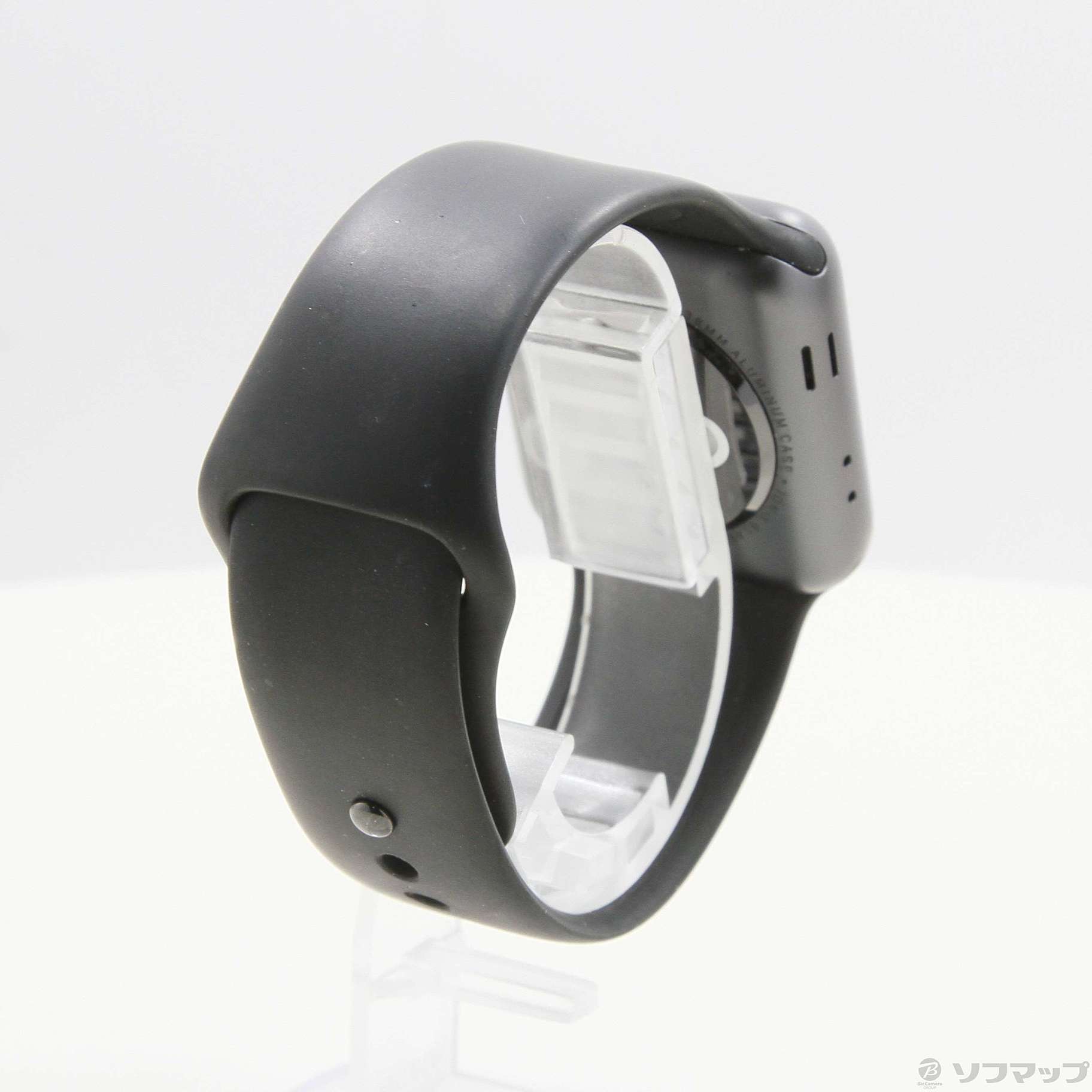 AppleWatch3 38mm 販売 GPS スペースグレイスポーツバンド