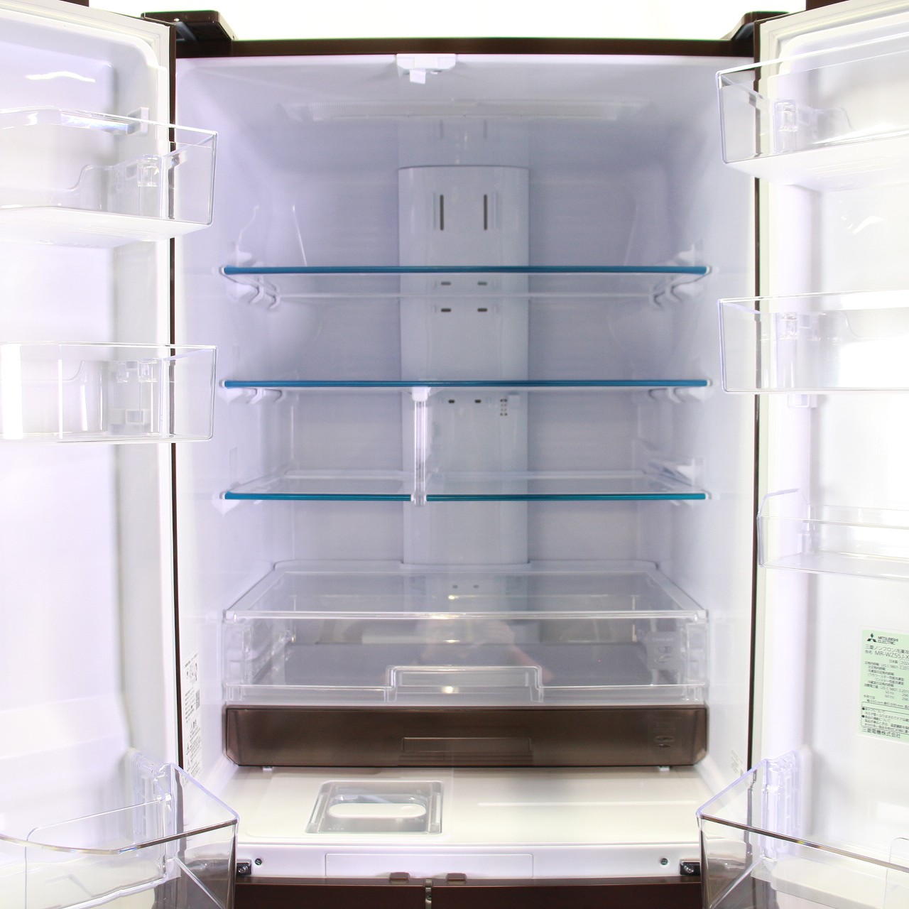 中古】〔中古品〕 冷蔵庫 WZシリーズ フロストグレインブラウン MR