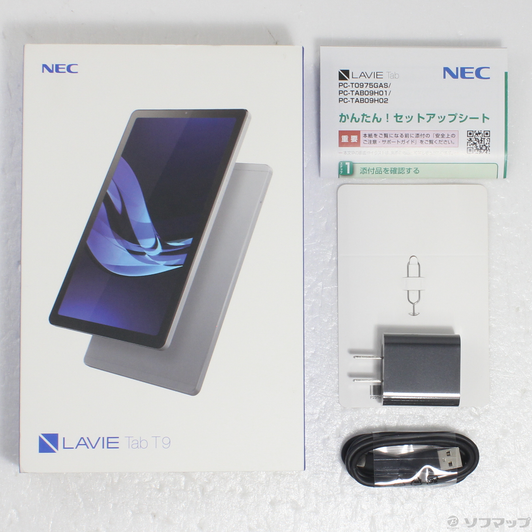 LAVIE Tab T9 T0975／GAS 128GB アークティックグレー PC-T0975GAS Wi-Fi