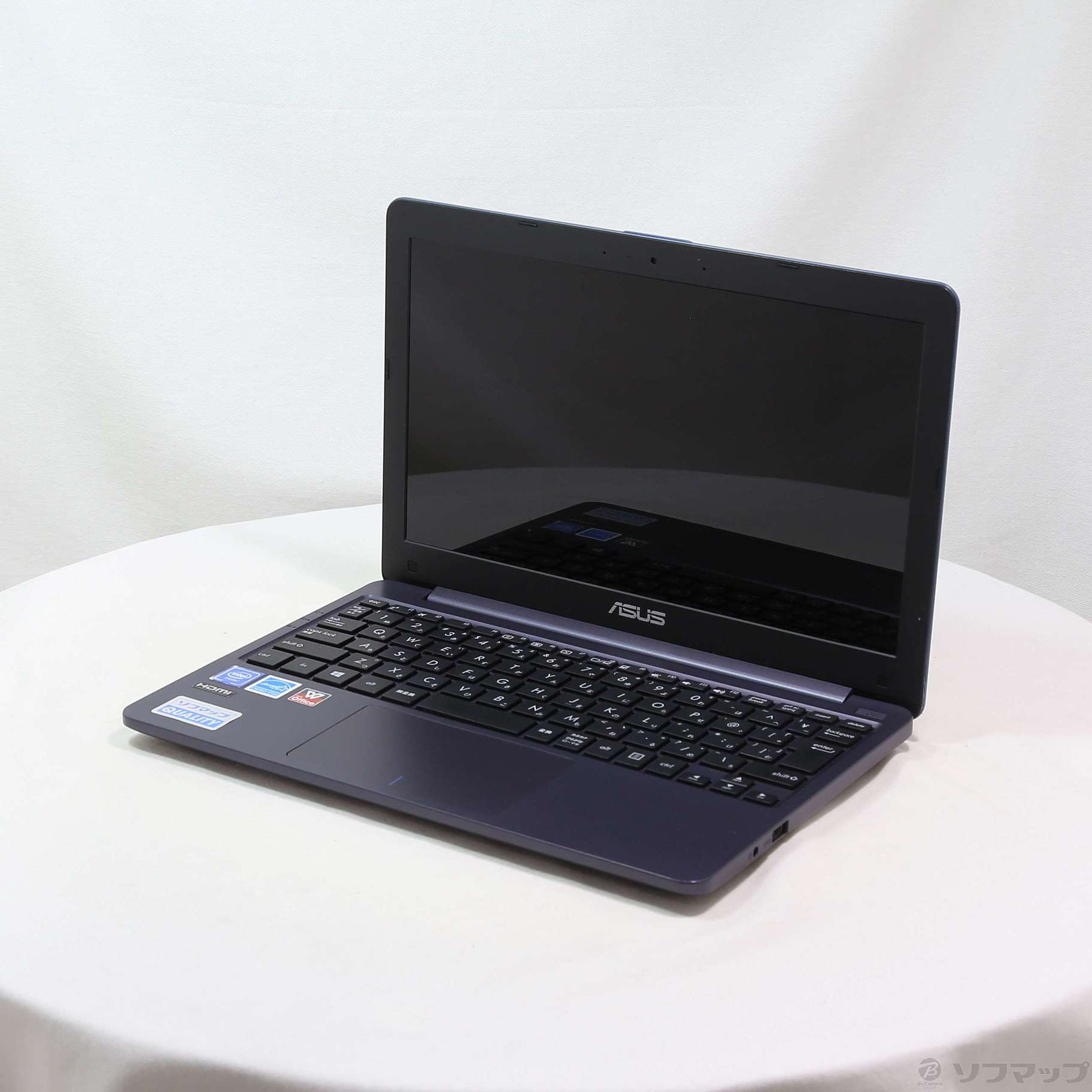 〔中古品（難あり）〕 VivoBook E203NAH E203NAH-FD009TS スターグレー ［Celeron N3350  (1.1GHz)／4GB／HDD500GB／11.6インチワイド］