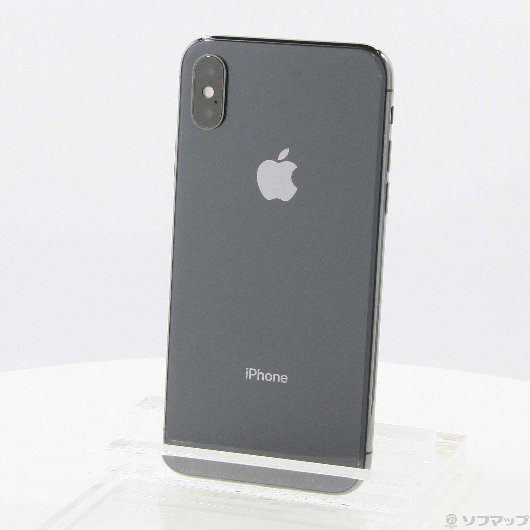 中古】iPhoneX 64GB スペースグレイ NQAX2J／A SoftBank 
