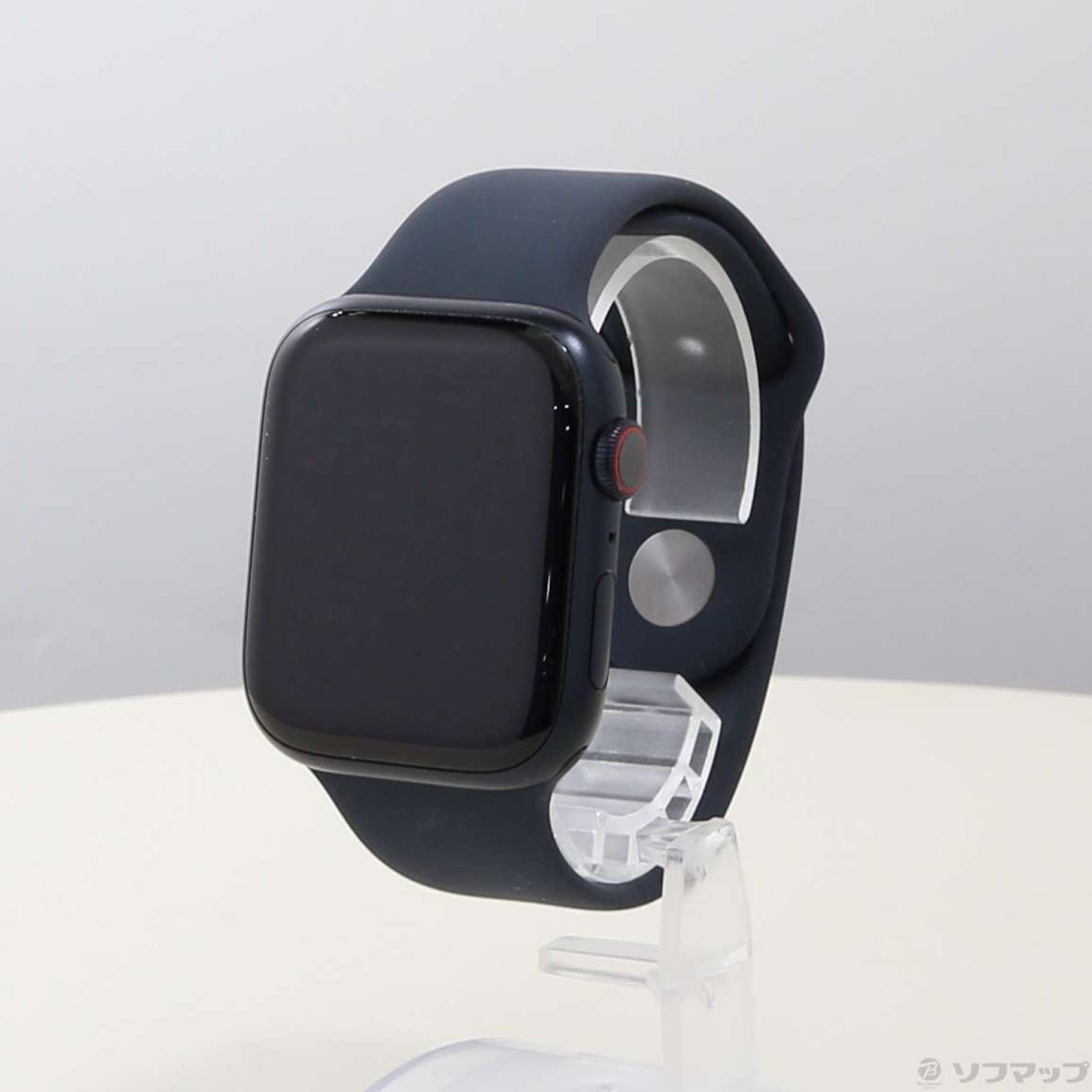 Apple Watch Series 7 GPS + Cellular 45mm ミッドナイトアルミニウムケース ミッドナイトスポーツバンド