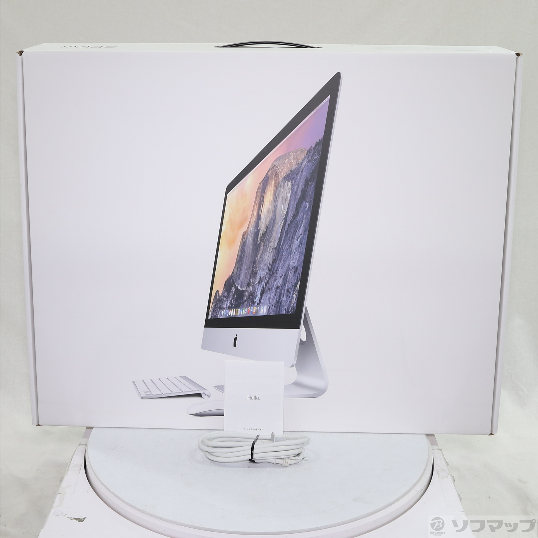 スマホ・タブレット・パソコン APPLE iMac IMAC MF883J/A iMac（Apple） iMac 21.5インチ Core i5-1.4GHz HDD 1TB メモリ