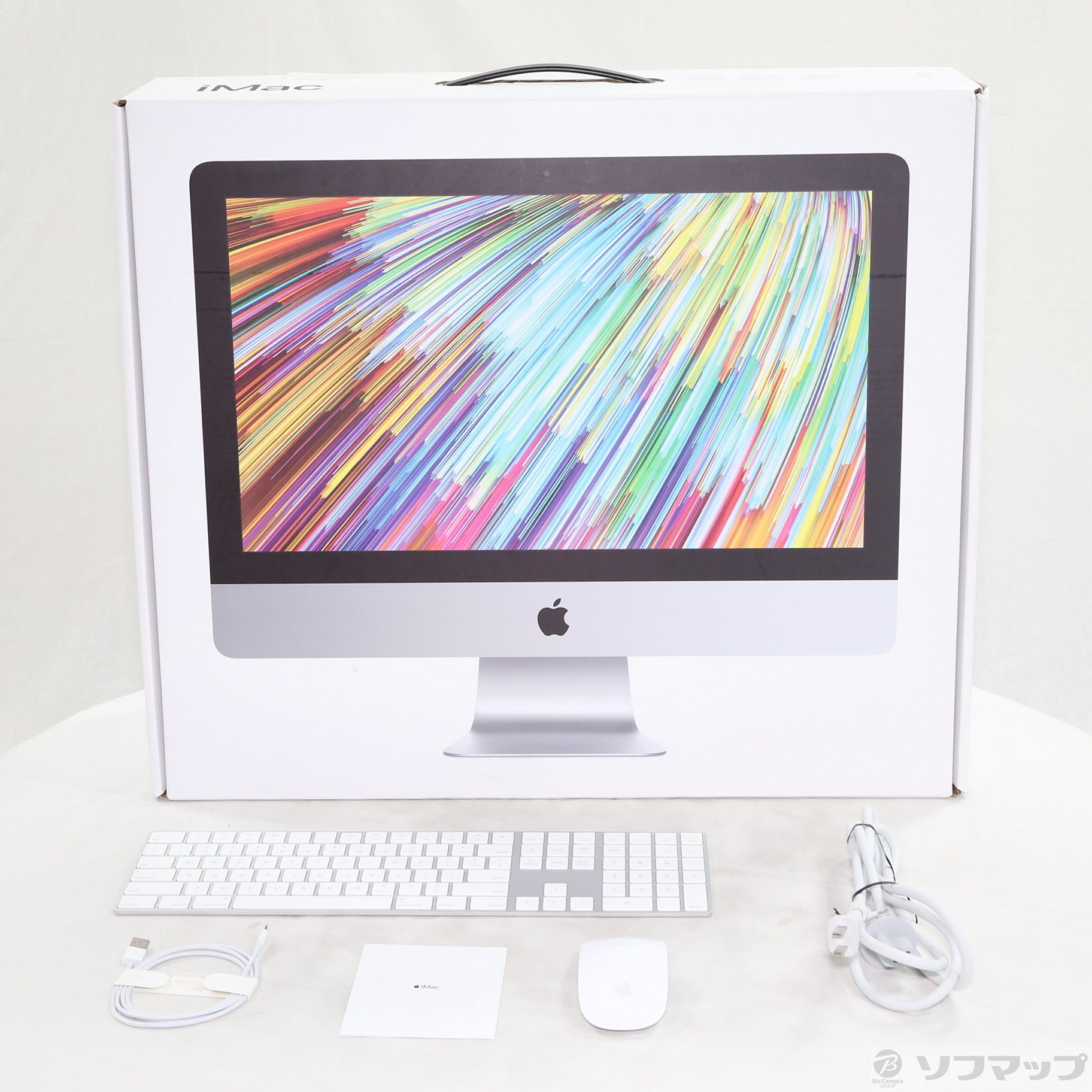 中古】iMac 21.5-inch Early 2019 MRT42J／A Core_i5 3GHz 8GB SSD32GB 