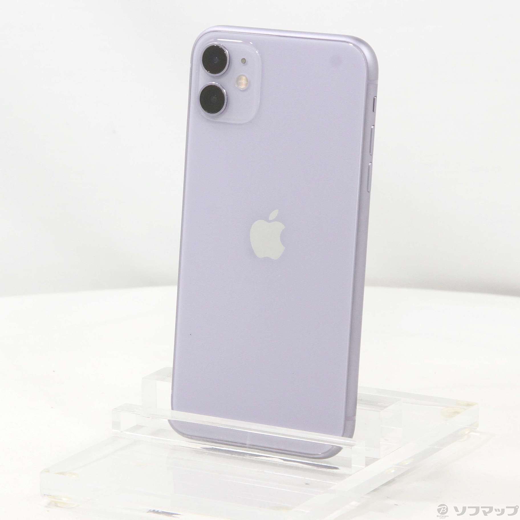 中古】iPhone11 64GB パープル MWLX2J／A SIMフリー [2133054897987