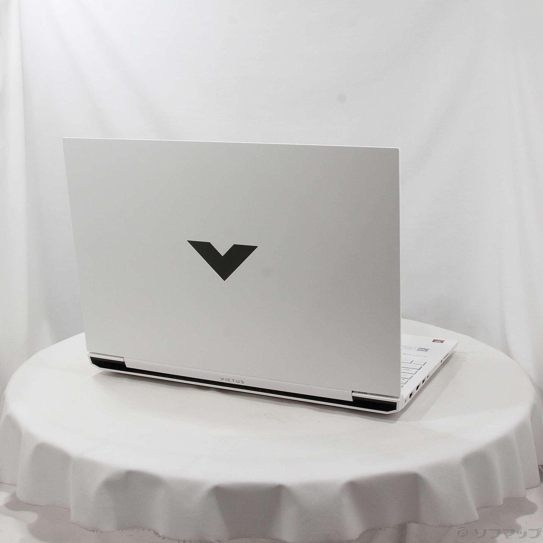 〔展示品〕 Victus by HP Laptop 16-d1000 67G76PA-AABF セラミックホワイト ［Core i7 12700H  (2.3GHz)／16GB／SSD512GB／GeForce RTX 3050(4GB)／16.1インチ］