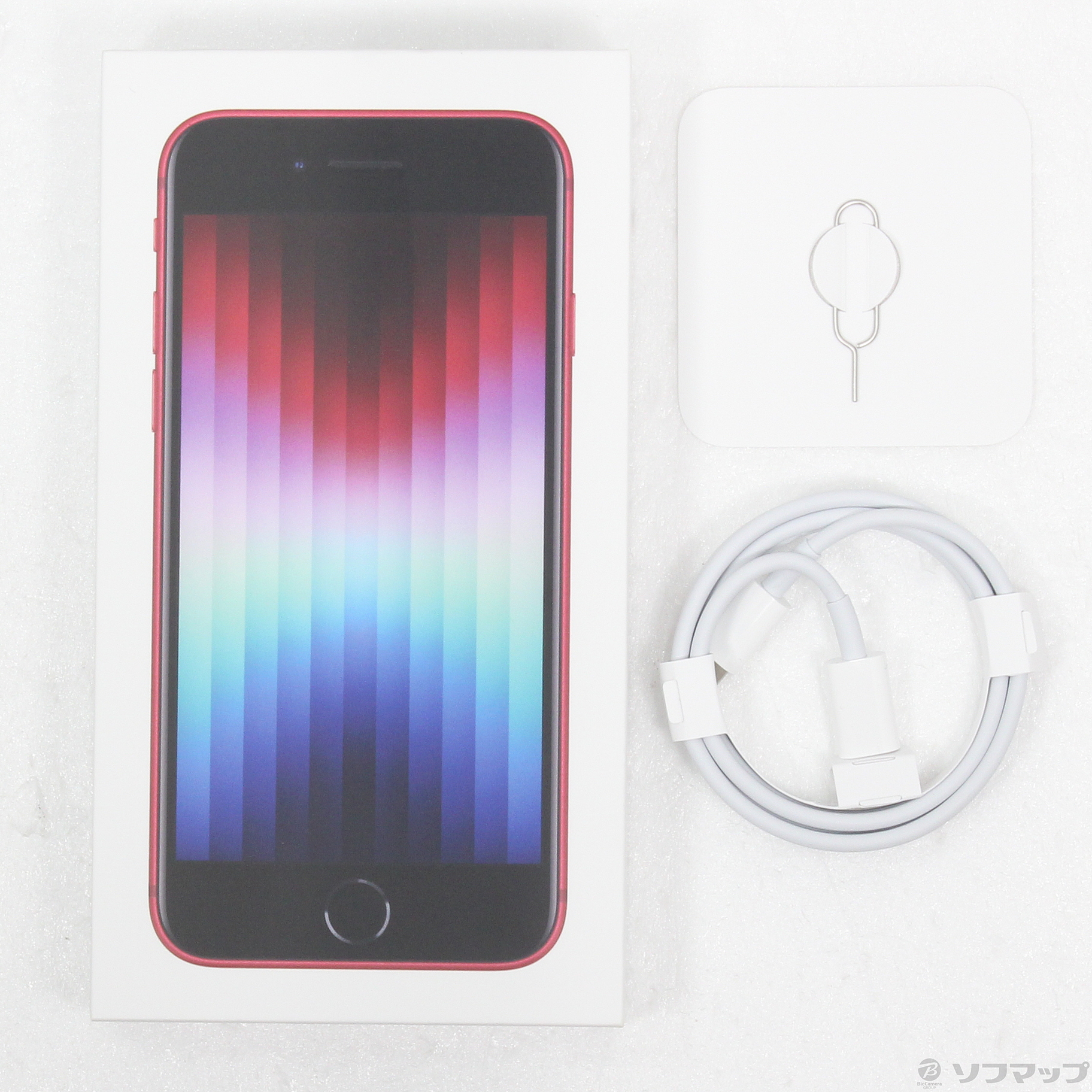 中古】セール対象品 iPhone SE 第3世代 64GB プロダクトレッド MMYE3J／A SIMフリー [2133054904685] -  リコレ！|ビックカメラグループ ソフマップの中古通販サイト