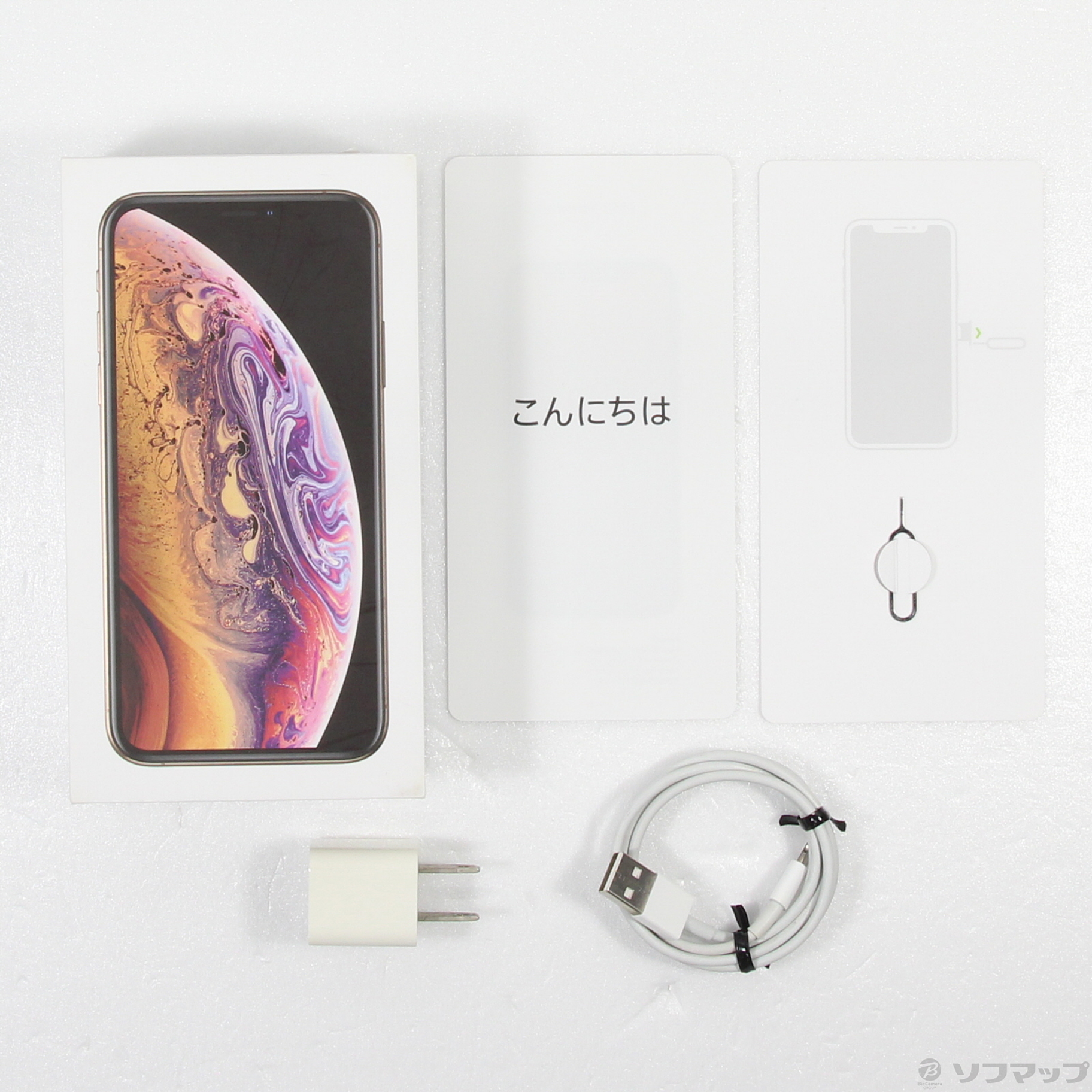 中古品〕 iPhoneXS 256GB ゴールド MTE22J／A SIMフリー｜の通販は ...