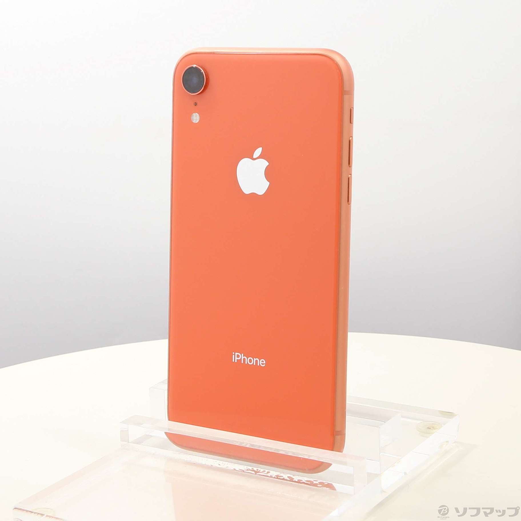 中古】iPhoneXR 256GB コーラル MT102J／A SIMフリー [2133054919061