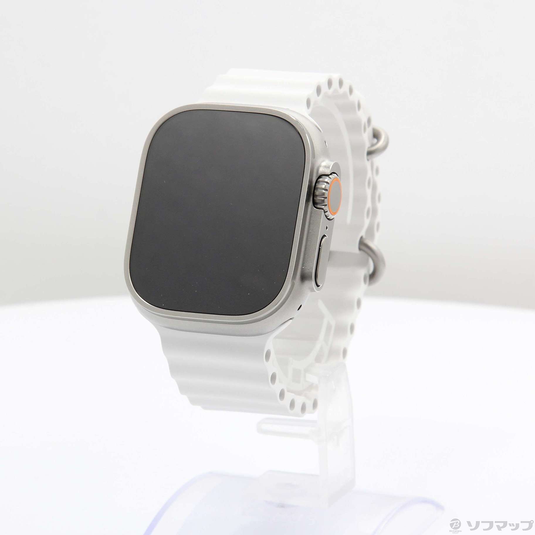 中古】Apple Watch Ultra GPS + Cellular 49mm チタニウムケース ホワイトオーシャンバンド  [2133054919795] - リコレ！|ビックカメラグループ ソフマップの中古通販サイト