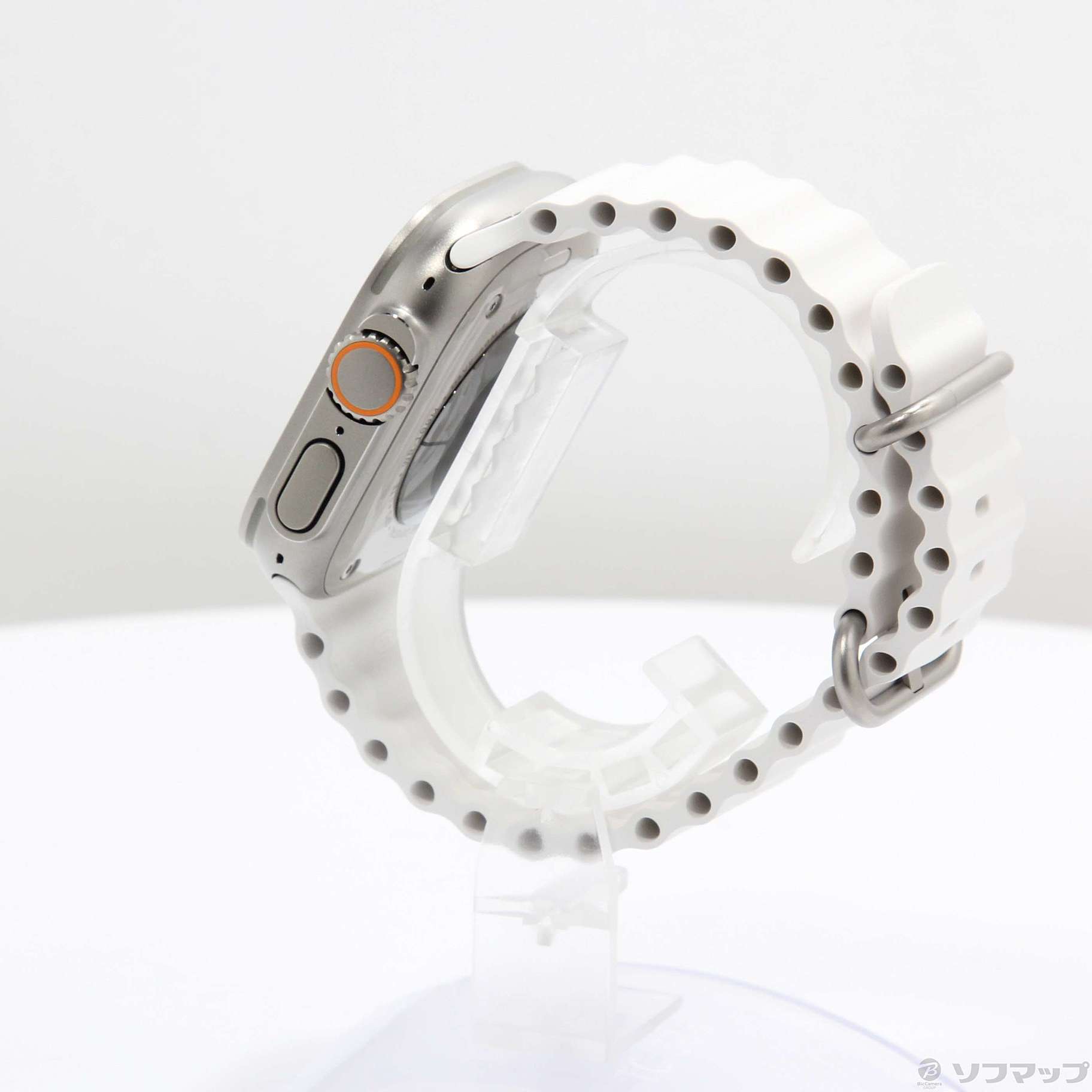 Apple Watch Ultra チタニウムケース/ホワイトオーシャンバンド Apple Watch Ultra（GPS + Cellularモデル）- 49mmナチュラル