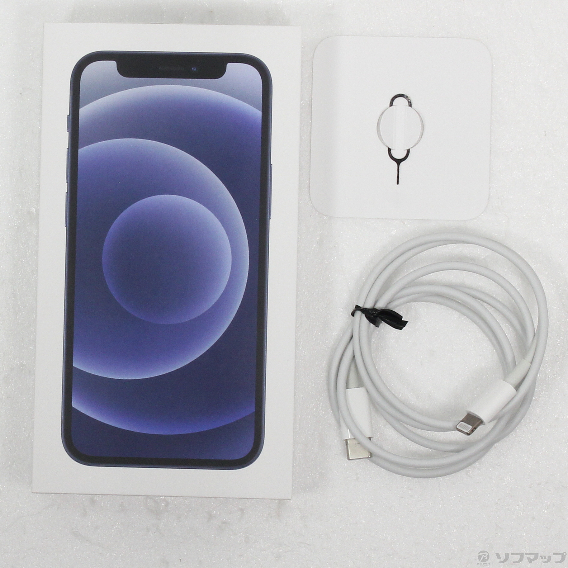 中古】iPhone12 mini 128GB ブラック MGDJ3J／A SIMフリー ...