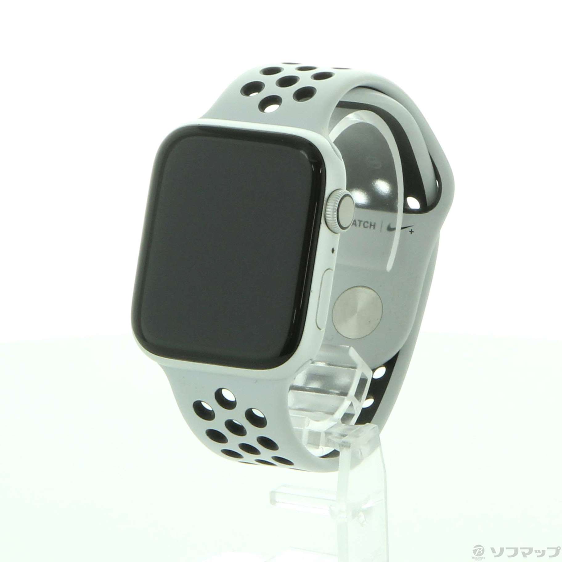 中古】Apple Watch Series 4 Nike+ GPS 44mm シルバーアルミニウムケース ピュアプラチナム／ブラックNikeスポーツバンド  [2133054921910] - 法人専用リコレ！|ソフマップの法人専用中古通販サイト