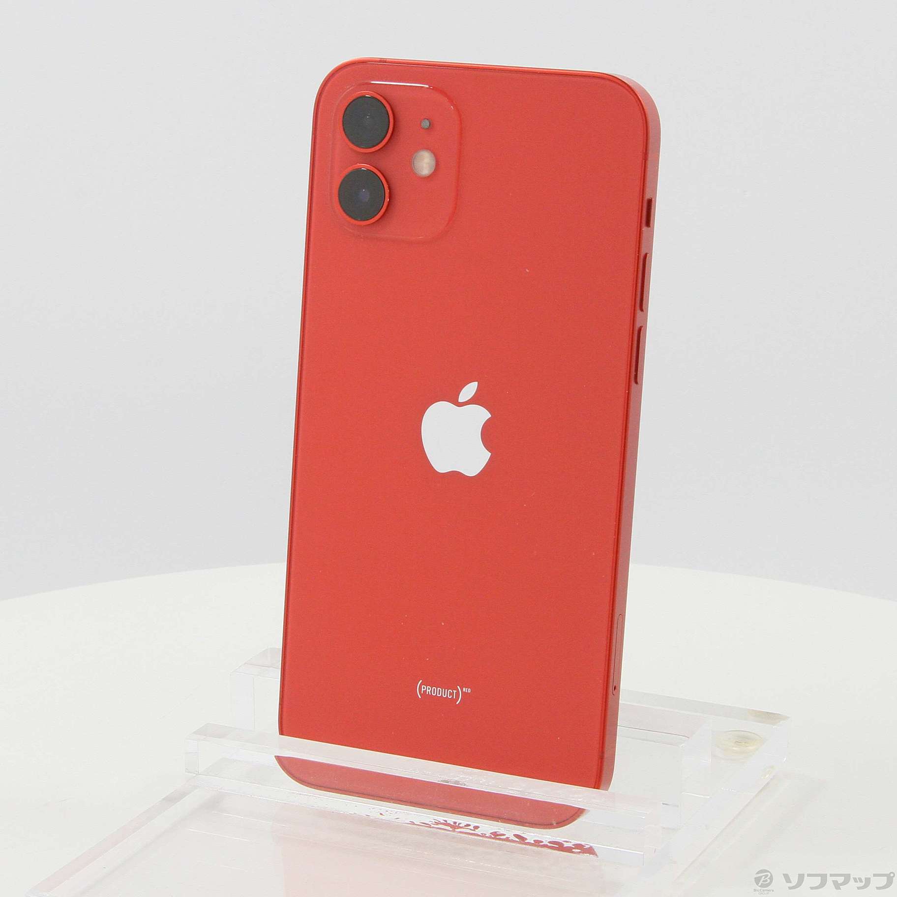 中古】iPhone12 128GB プロダクトレッド MGHW3J／A SIMフリー