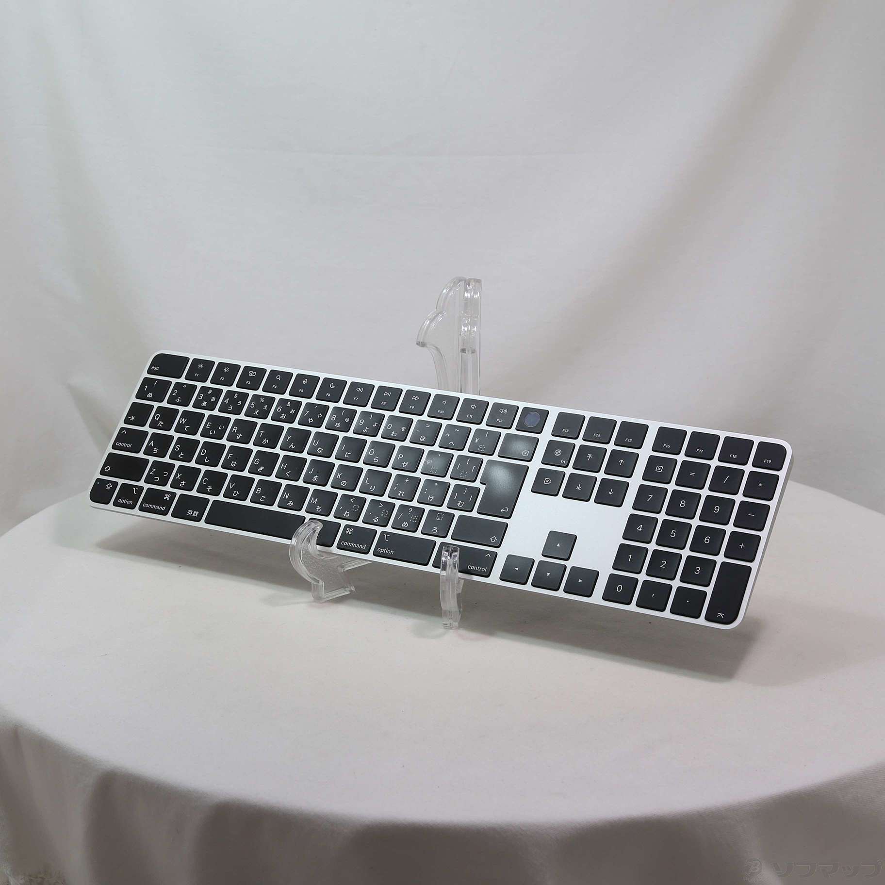 Appleシリコン搭載Macモデル用Touch ID搭載 Magic Keyboard テンキー付き 日本語JIS ブラックキー MMMR3J／A