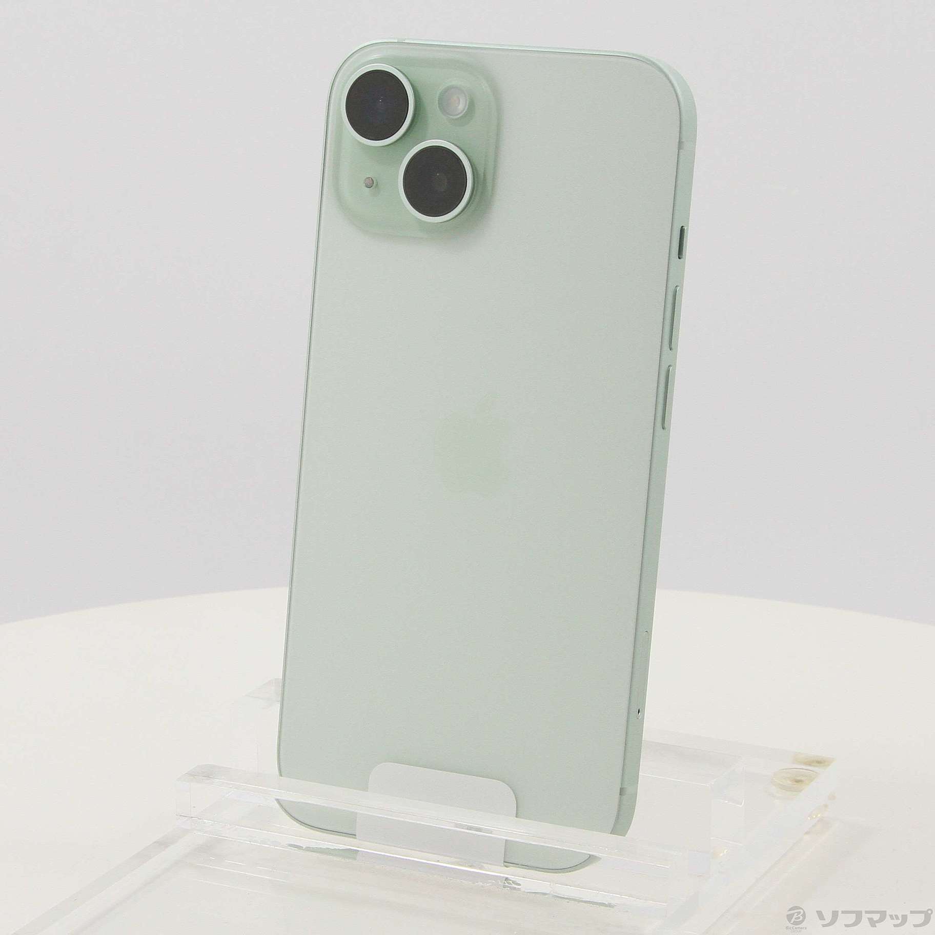 中古】iPhone15 512GB グリーン MTMY3J／A SIMフリー [2133054929091