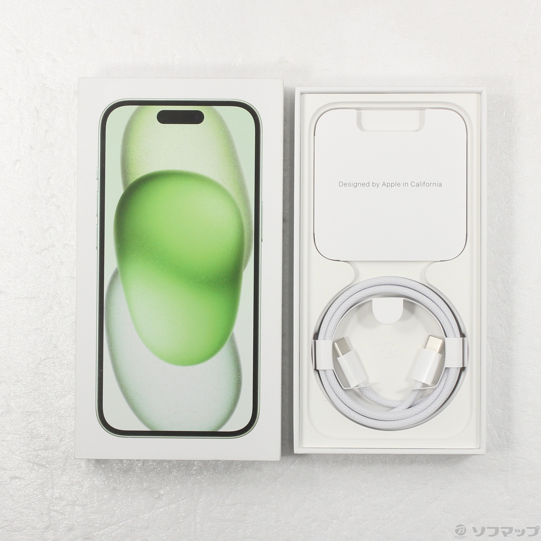 中古】iPhone15 512GB グリーン MTMY3J／A SIMフリー [2133054929091