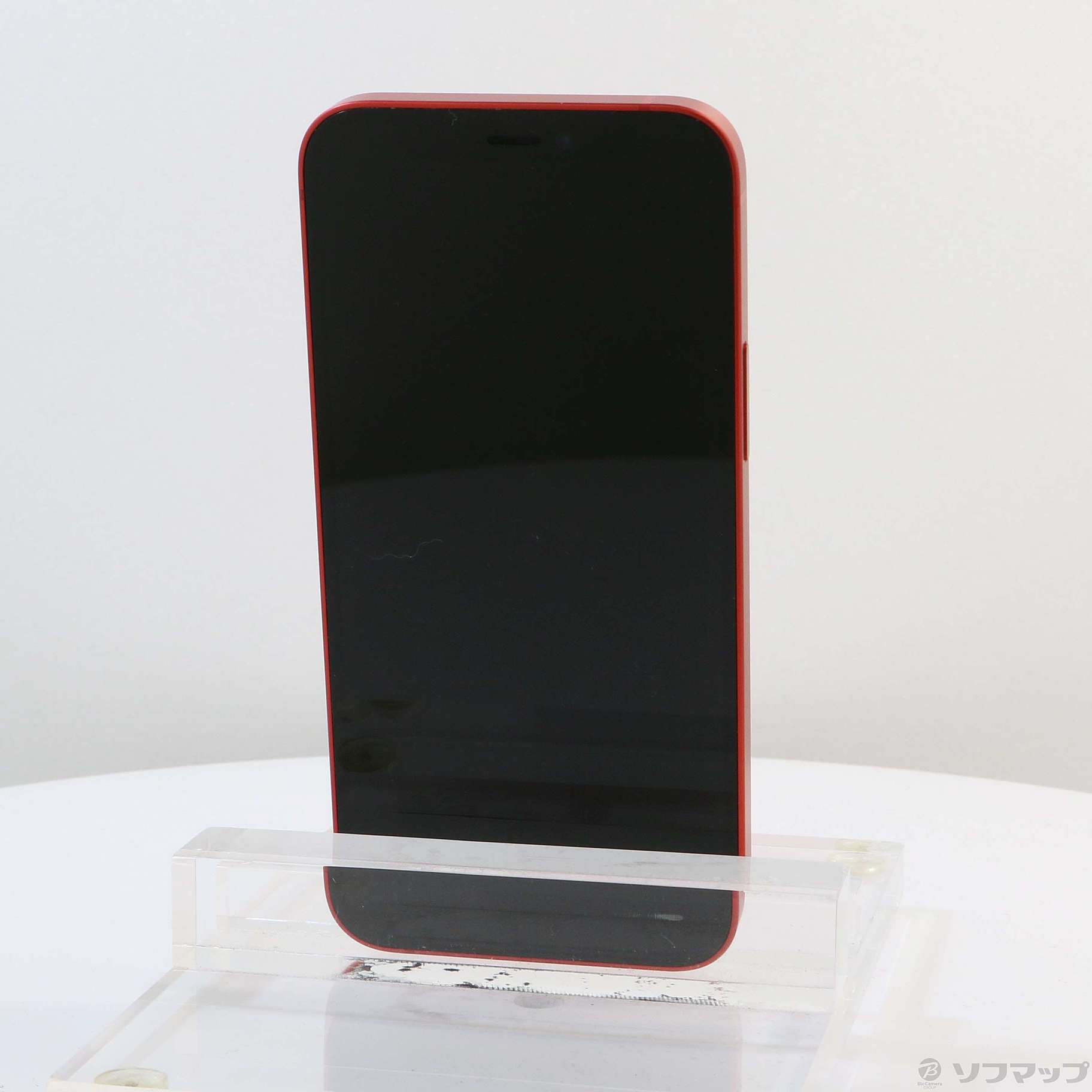 中古】iPhone12 mini 128GB プロダクトレッド MGDN3J／A SIMフリー