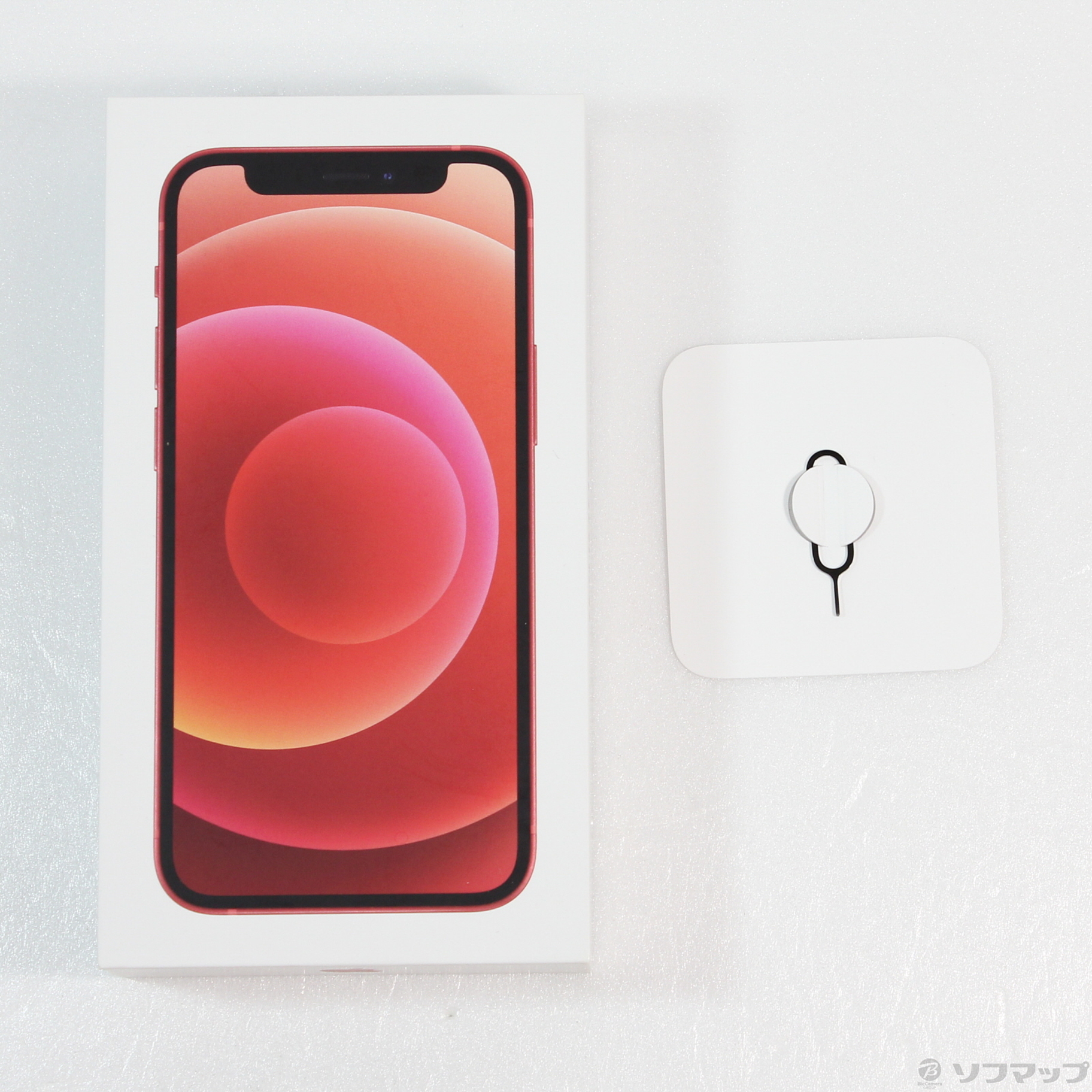 中古】iPhone12 mini 128GB プロダクトレッド MGDN3J／A SIMフリー