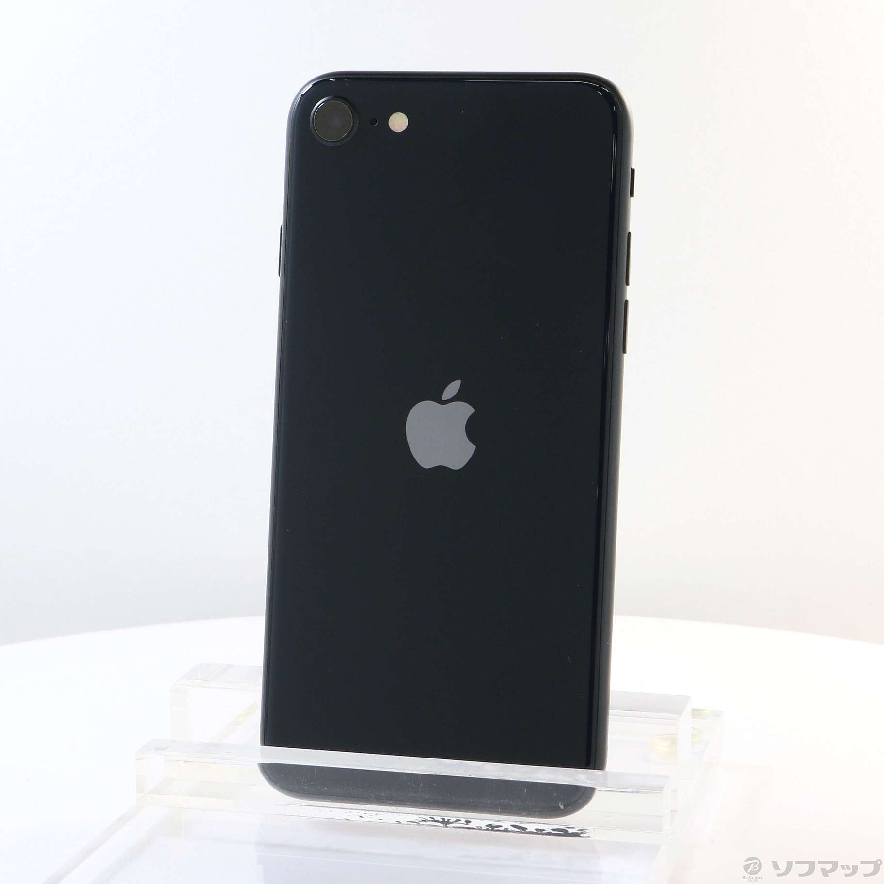 (中古)Apple iPhone SE 第3世代 64GB ミッドナイト NMYC3J/A SIMフリー(371-ud)