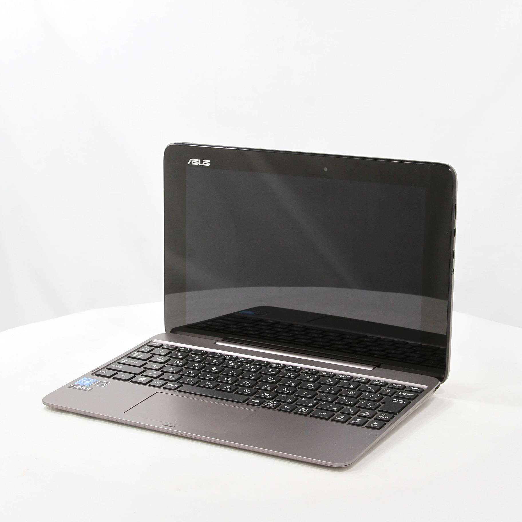 中古】TransBook T100HA T100HA-GRAY メタルグレー 〔Windows 10 