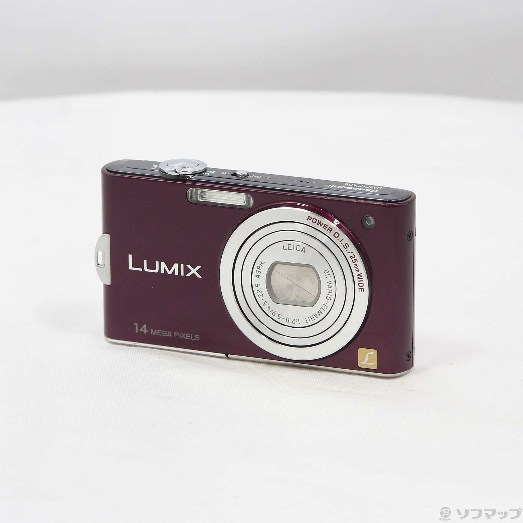 LUMIX DMC-FX66-V (1410万画素／5倍ズーム／ノーブルバイオレット)