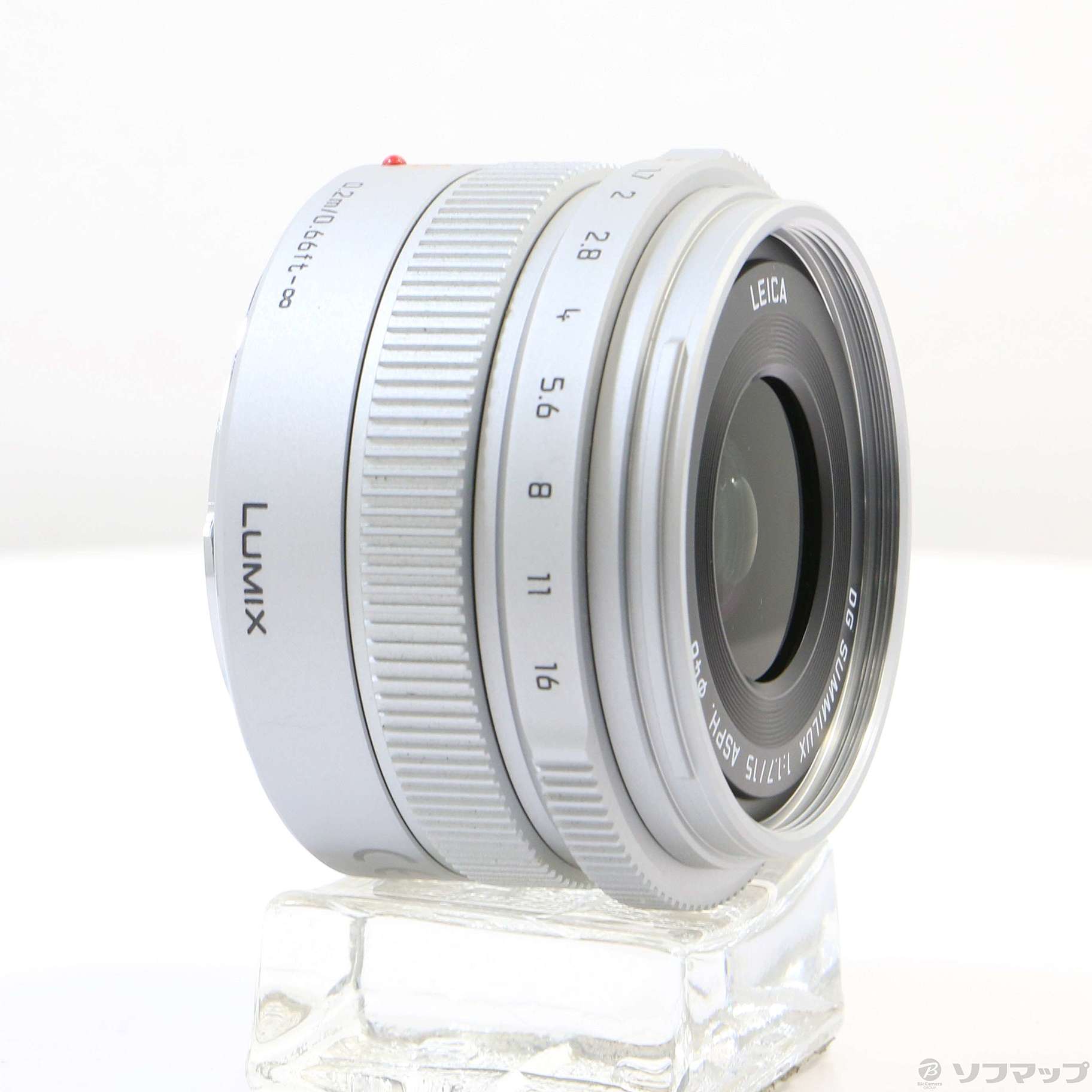 中古】LEICA DG SUMMILUX 15mm／F1.7 ASPH. シルバー H-X015-S 