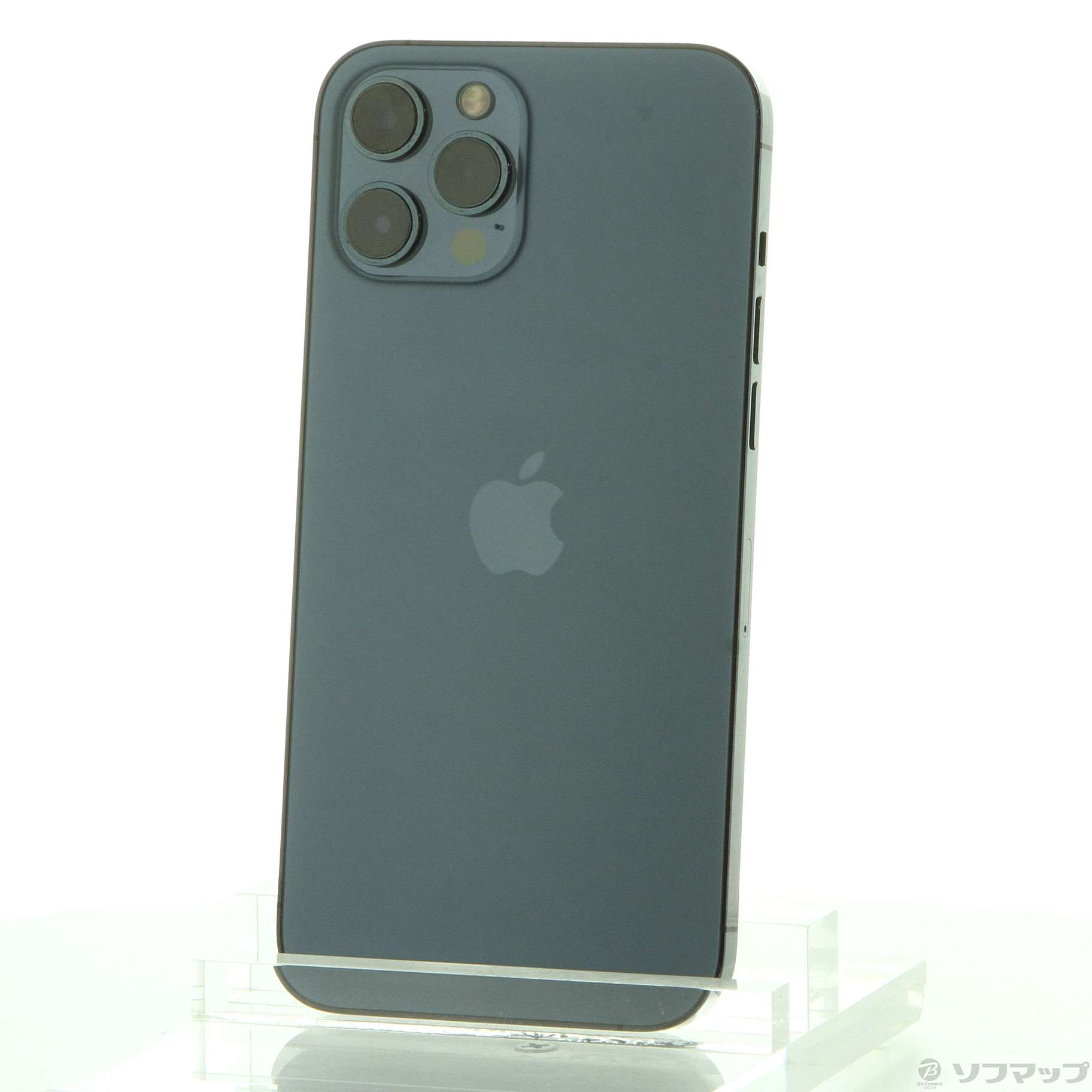 中古】iPhone12 Pro Max 256GB パシフィックブルー MGD23J／A SIM