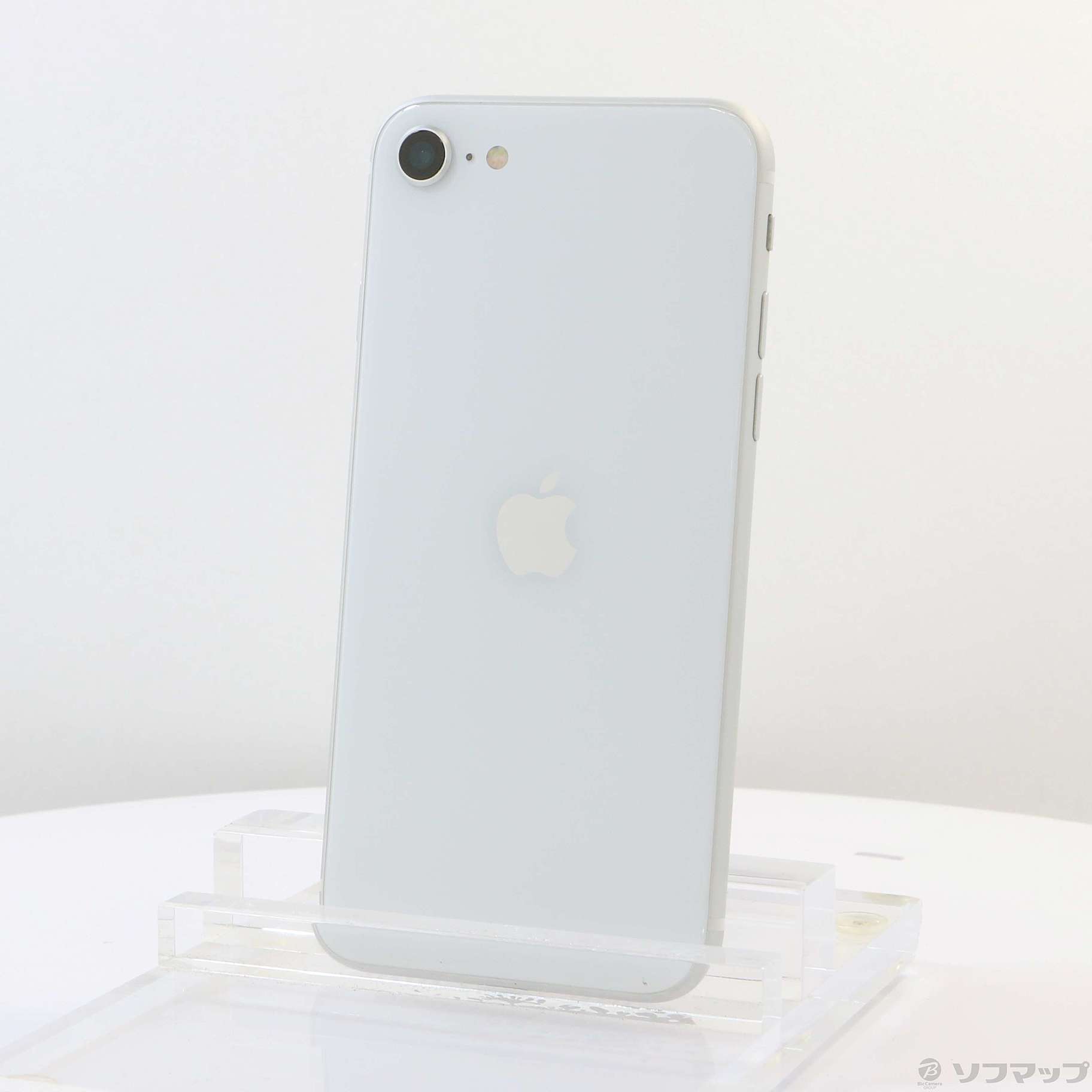 〔中古品〕 iPhone SE 第2世代 64GB ホワイト MX9T2J／A SIMフリー ［4.7インチ液晶／Apple A13］商品状態⇒未使用品⇒電池性能