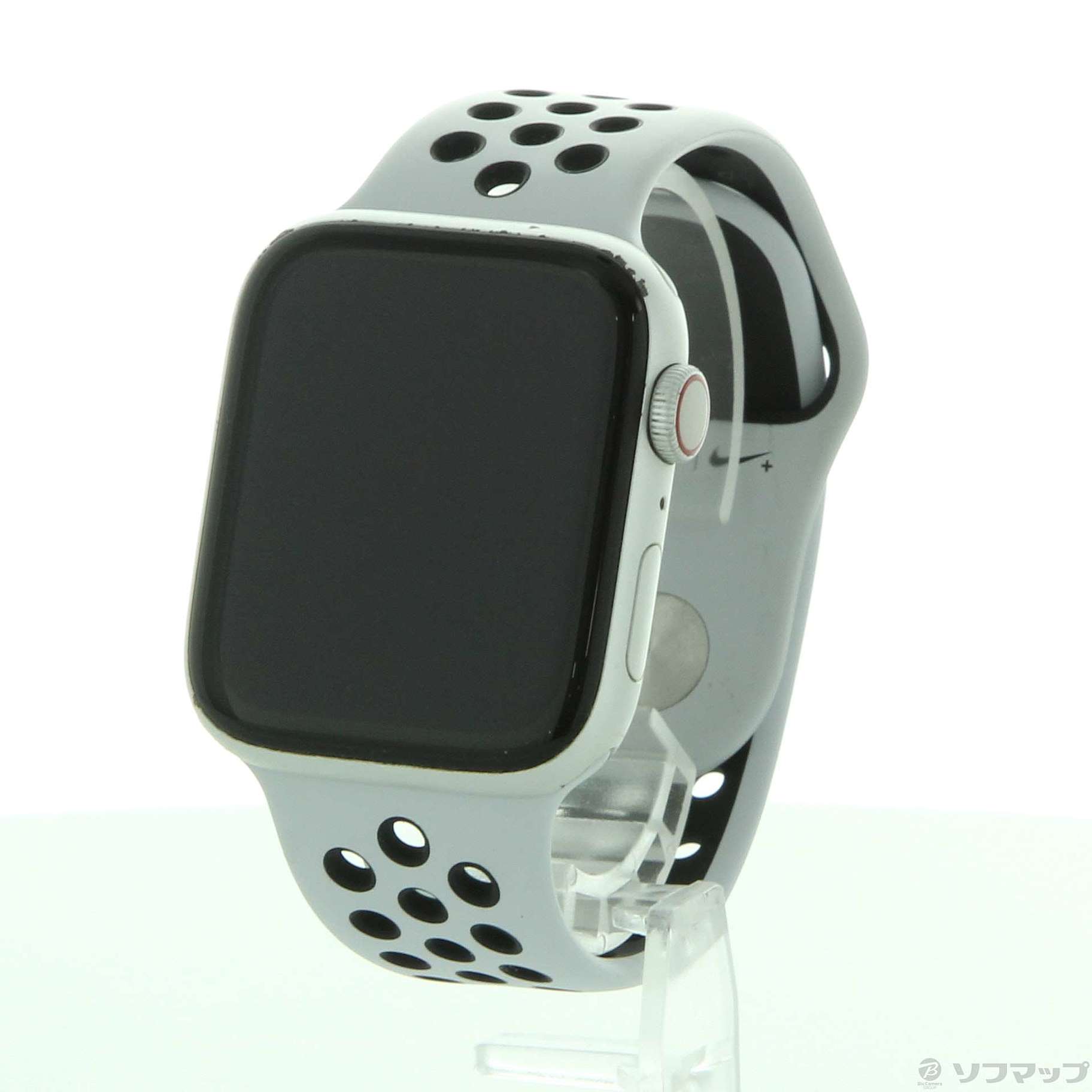 中古】Apple Watch Series 4 Nike+ GPS + Cellular 44mm シルバーアルミニウムケース  ピュアプラチナム／ブラックNikeスポーツバンド [2133054960889] - リコレ！|ビックカメラグループ ソフマップの中古通販サイト