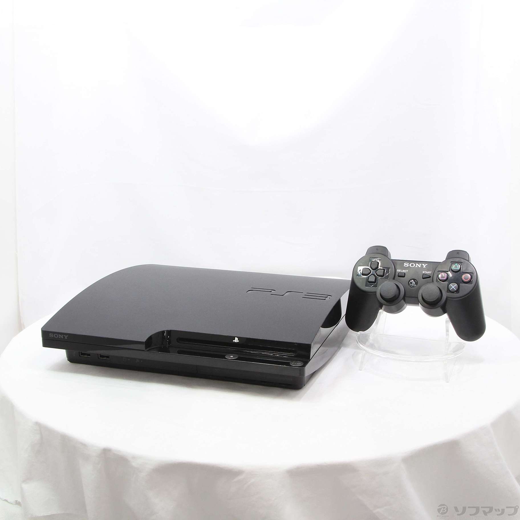 中古品〕 PlayStation 3 320GB チャコールブラック CECH-2500B｜の通販 