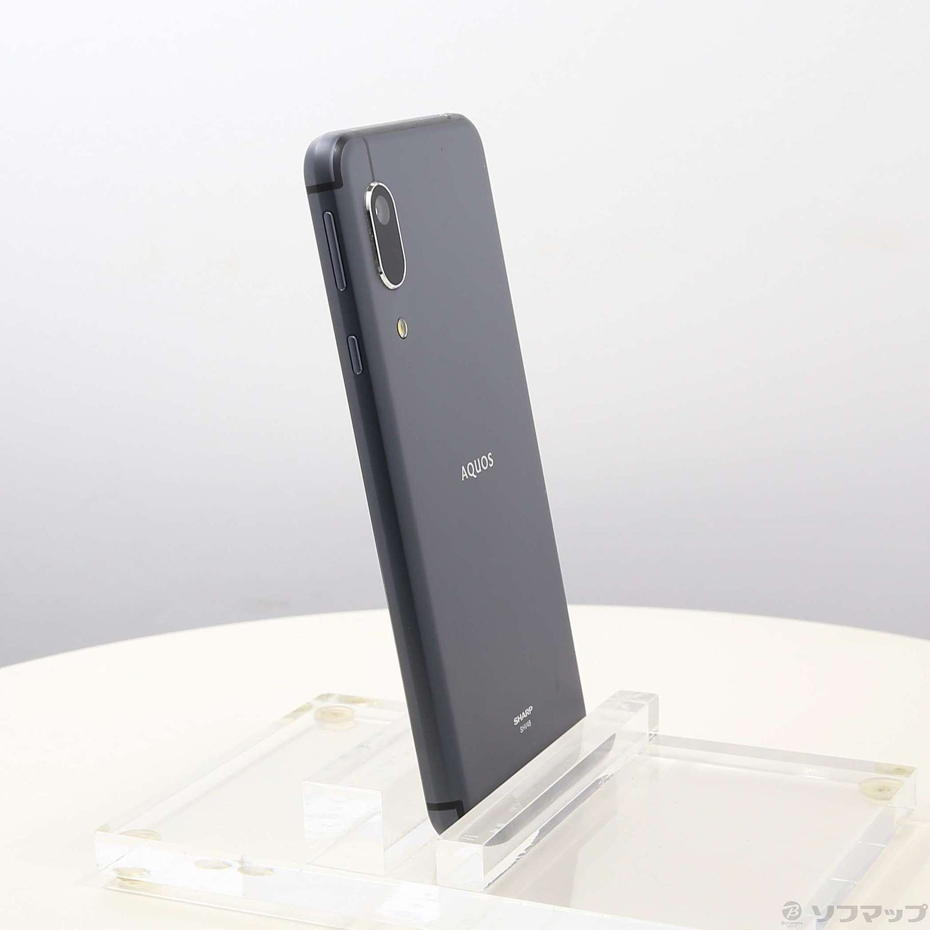 中古】AQUOS sense3 basic 32GB ブラック SHV48 auロック解除SIMフリー  