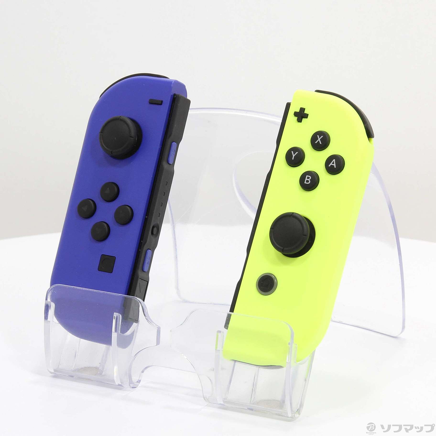 中古】Joy-Con(L) ブルー／(R) ネオンイエロー 【Switch 