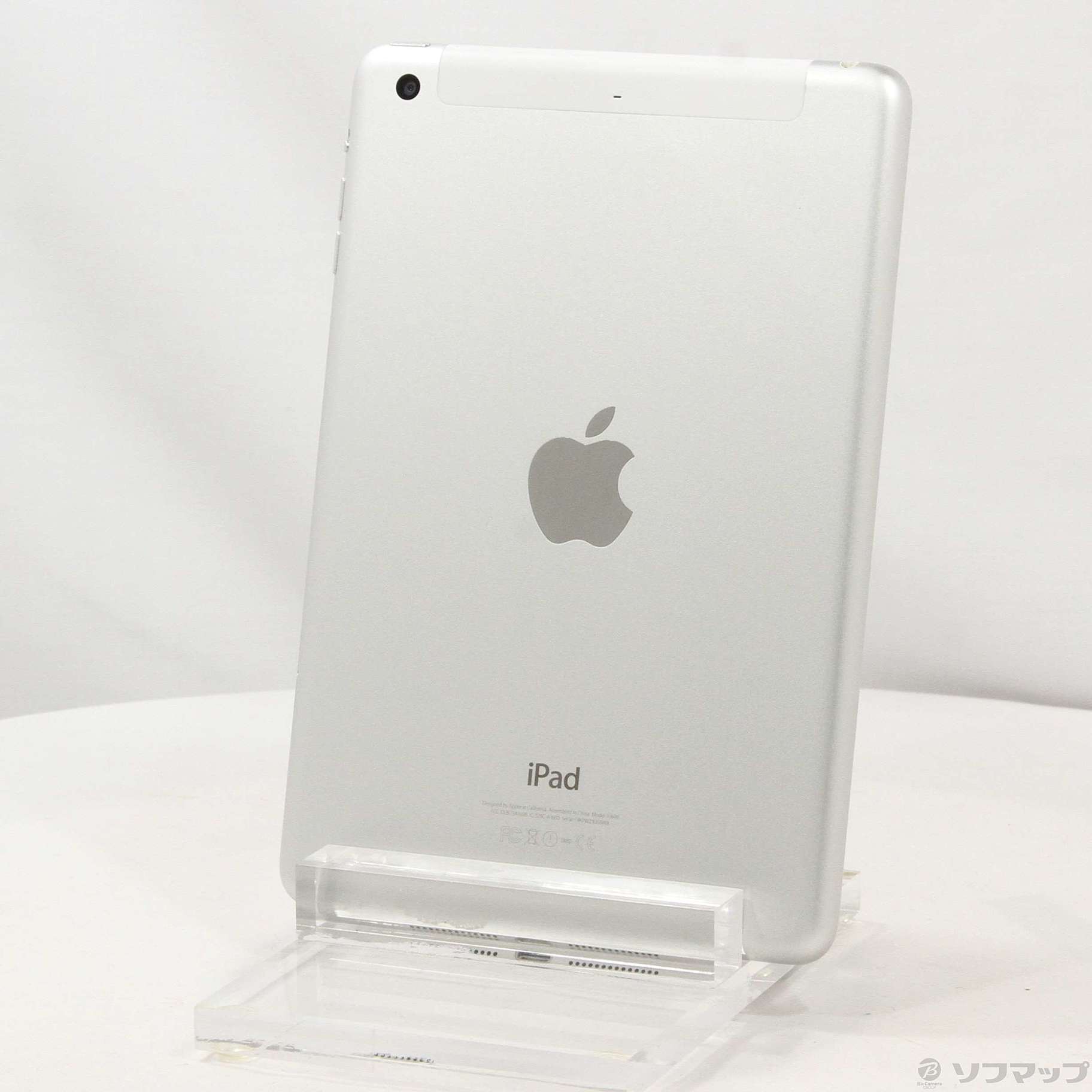 中古】iPad mini 3 16GB シルバー MGHW2J／A au ［7.9インチ液晶 