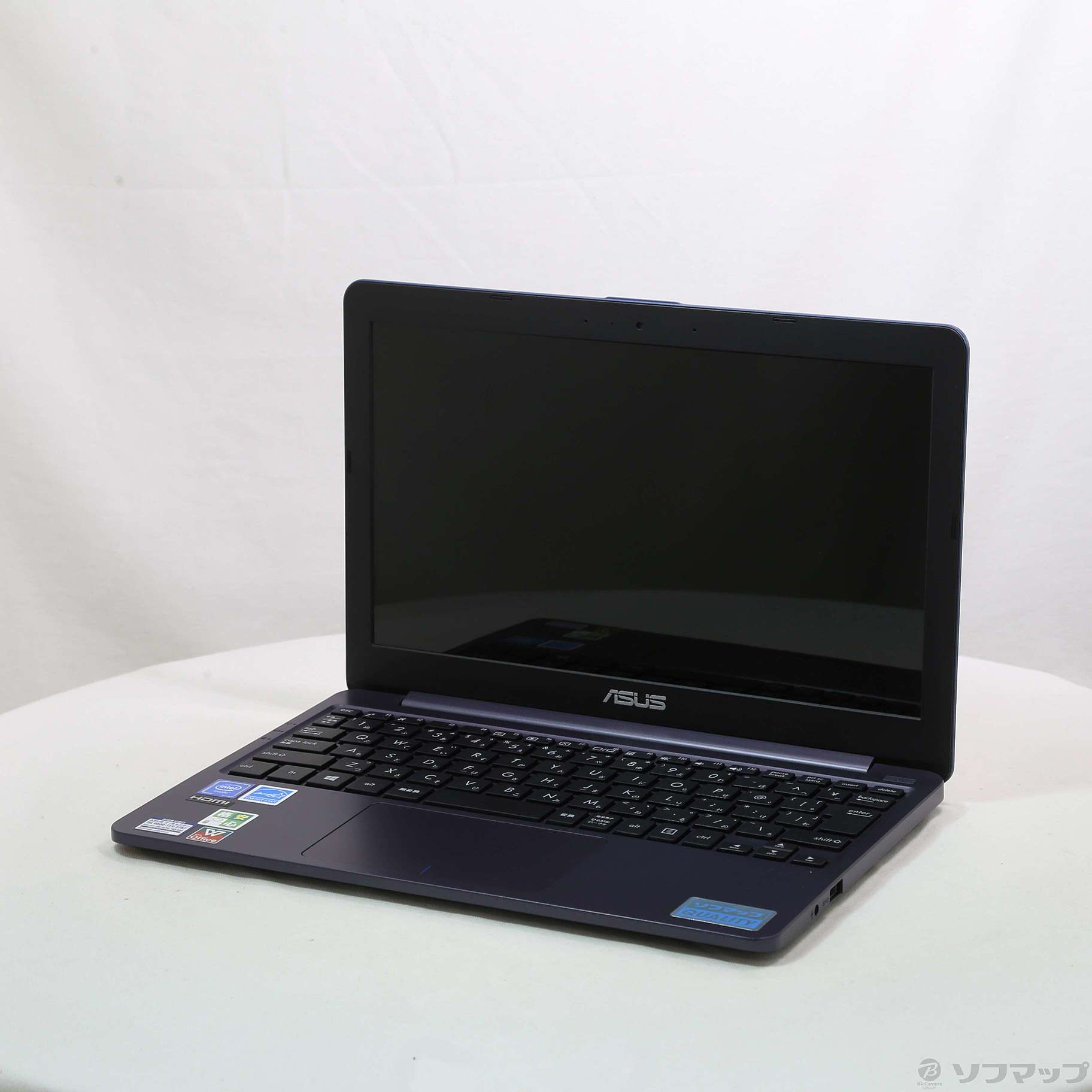 中古】格安安心パソコン VivoBook E203NA E203NA-464G スターグレー 〔Windows 10〕 ［Celeron N3350  (1.1GHz)／4GB／eMMC64GB／11.6インチワイド］ [2133054983895] - リコレ！|ビックカメラグループ  ソフマップの中古通販サイト