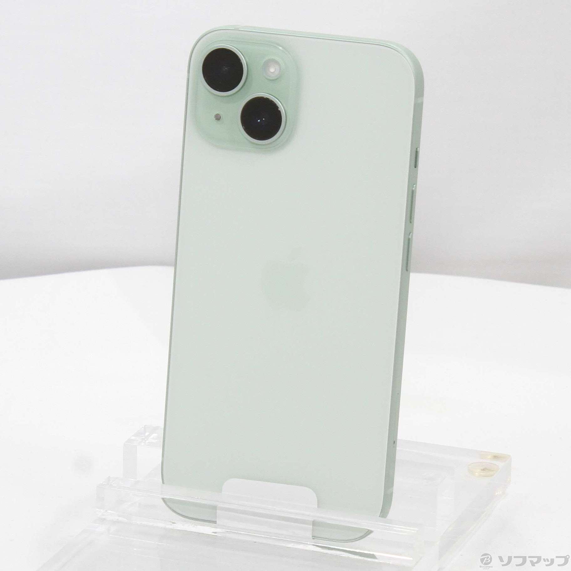 中古】iPhone15 512GB グリーン MTMY3J／A SIMフリー [2133054986704