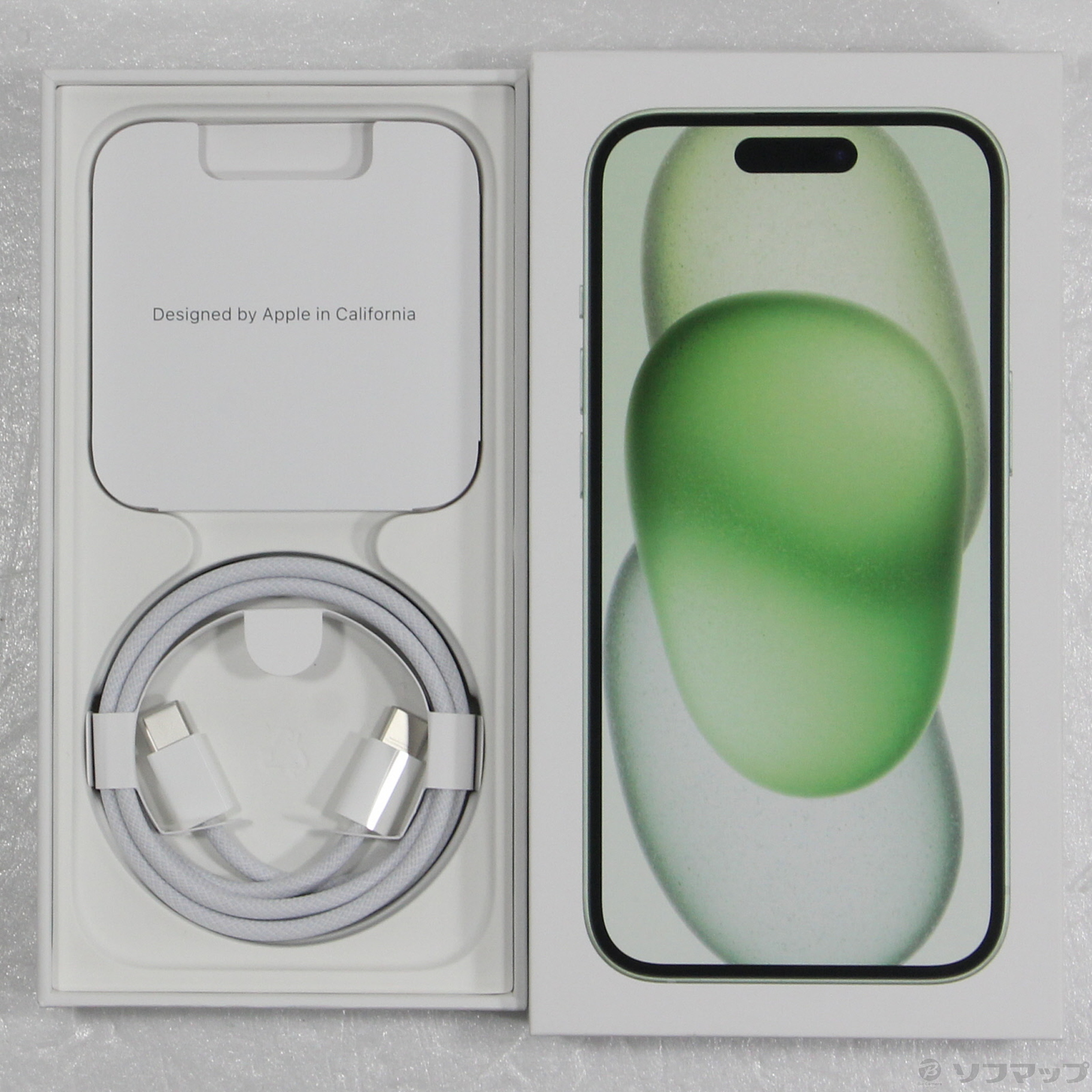 中古】iPhone15 512GB グリーン MTMY3J／A SIMフリー [2133054986704