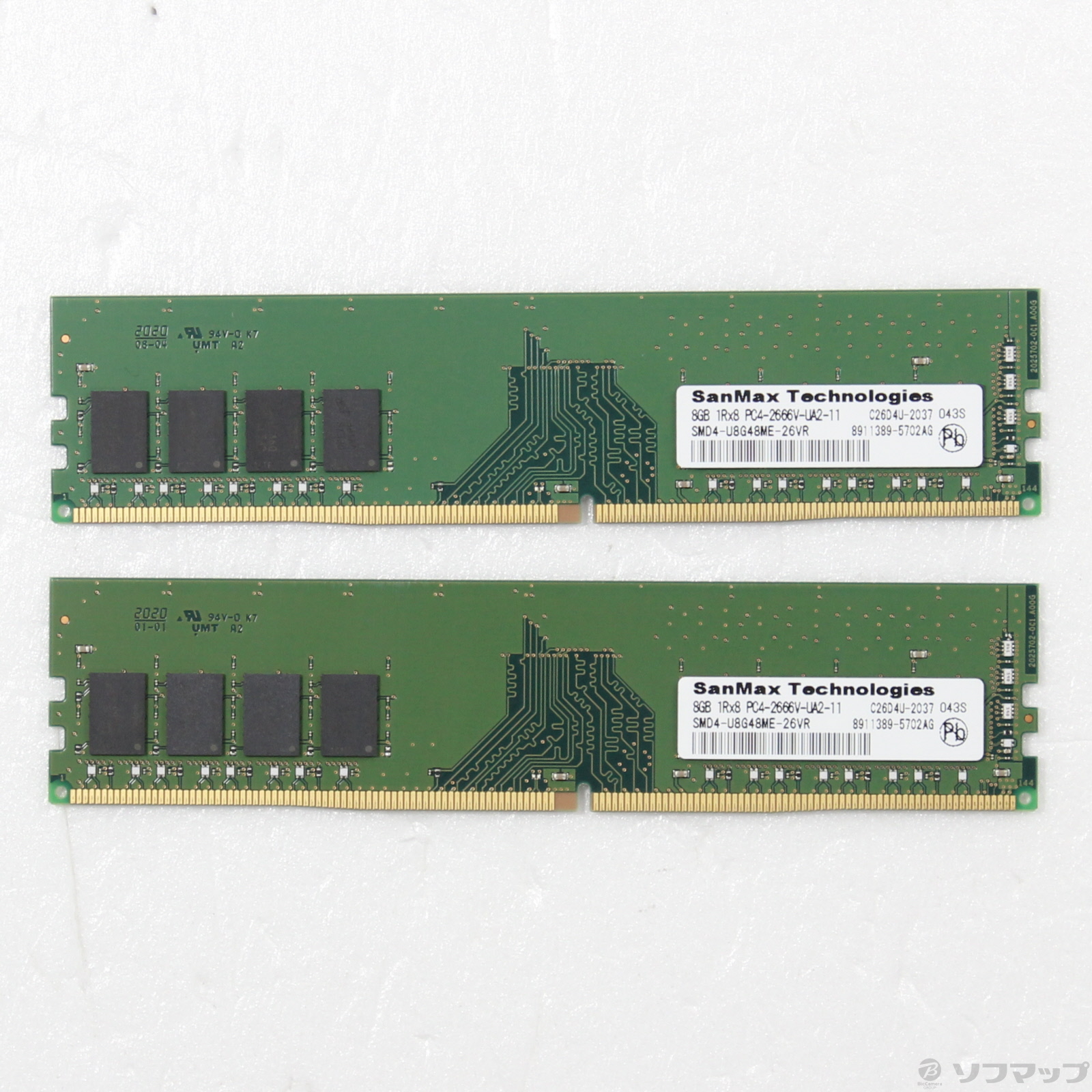 ADATA DDR4 PC4-2400T メモリ 16GB×2枚 目立った傷や汚れなし】【送料