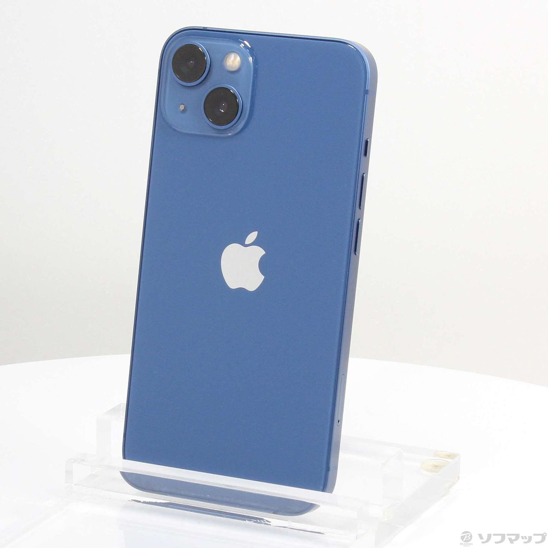 (中古)Apple iPhone13 128GB ブルー MLNG3J/A SIMフリー(352-ud)