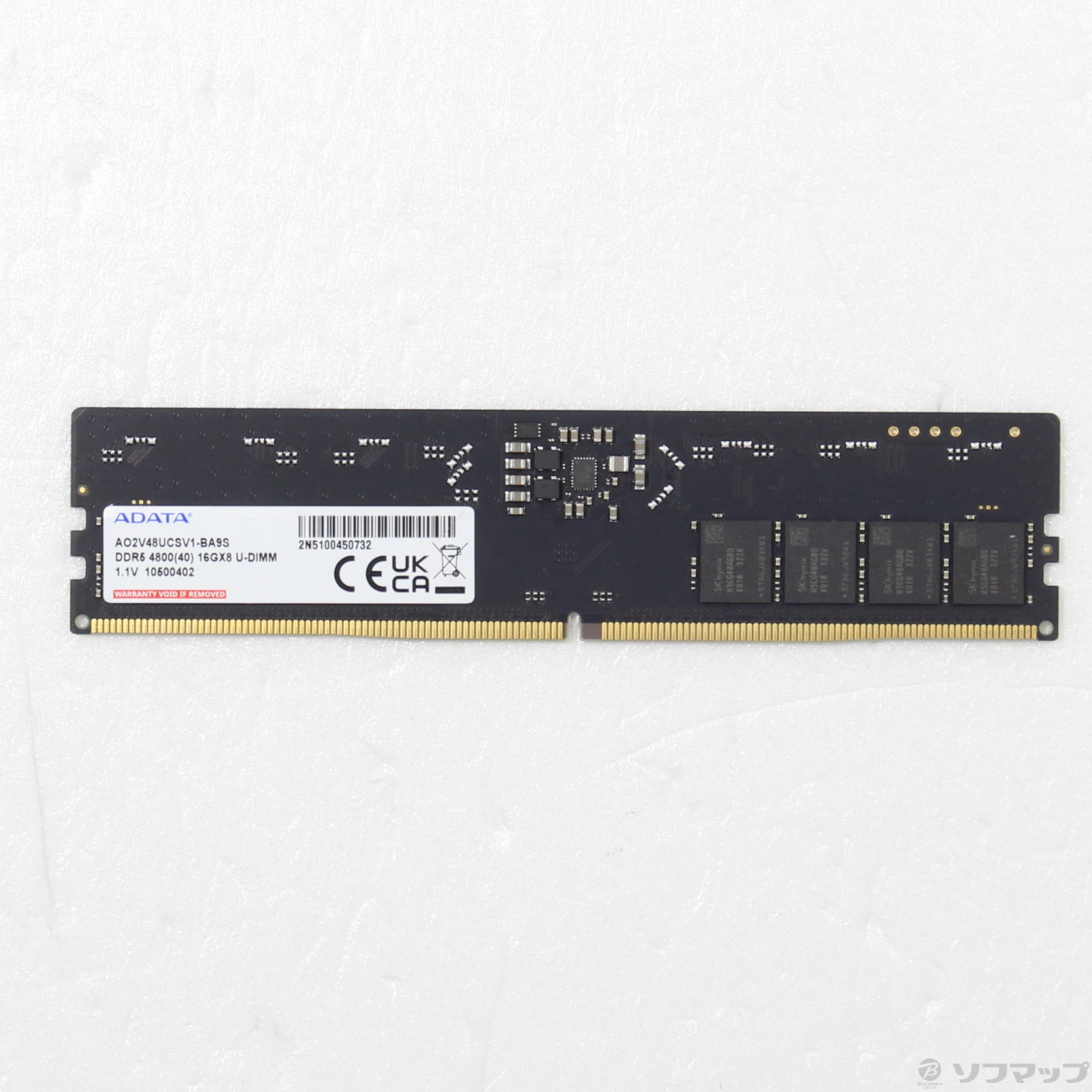 中古】288P PC5-38400 DDR5-4800 16GB [2133054998882] -  法人専用リコレ！|ソフマップの法人専用中古通販サイト