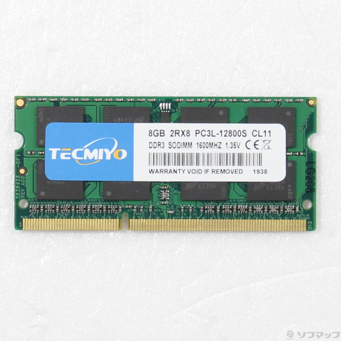 中古】低電圧版ノートPCメモリ 204P DDR3 8GB PC3L-12800 DDR3L-1600 ...