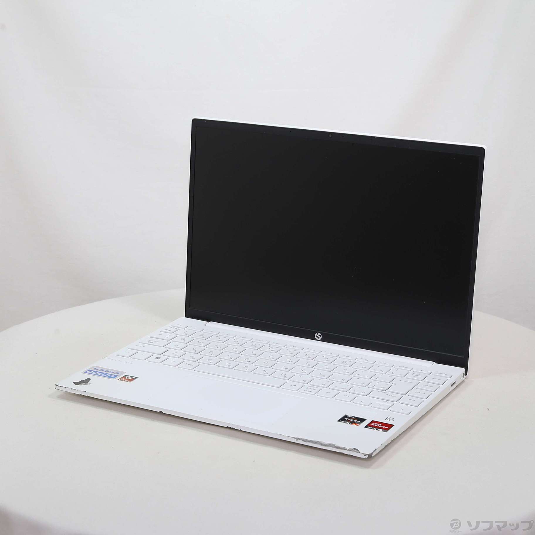 中古】HP Pavilion Aero 13-be0038AU ［AMD Ryzen 7 5800U  (1.9GHz)／16GB／SSD512GB／13.3インチワイド］ [2133055008962] - リコレ！|ビックカメラグループ  ソフマップの中古通販サイト