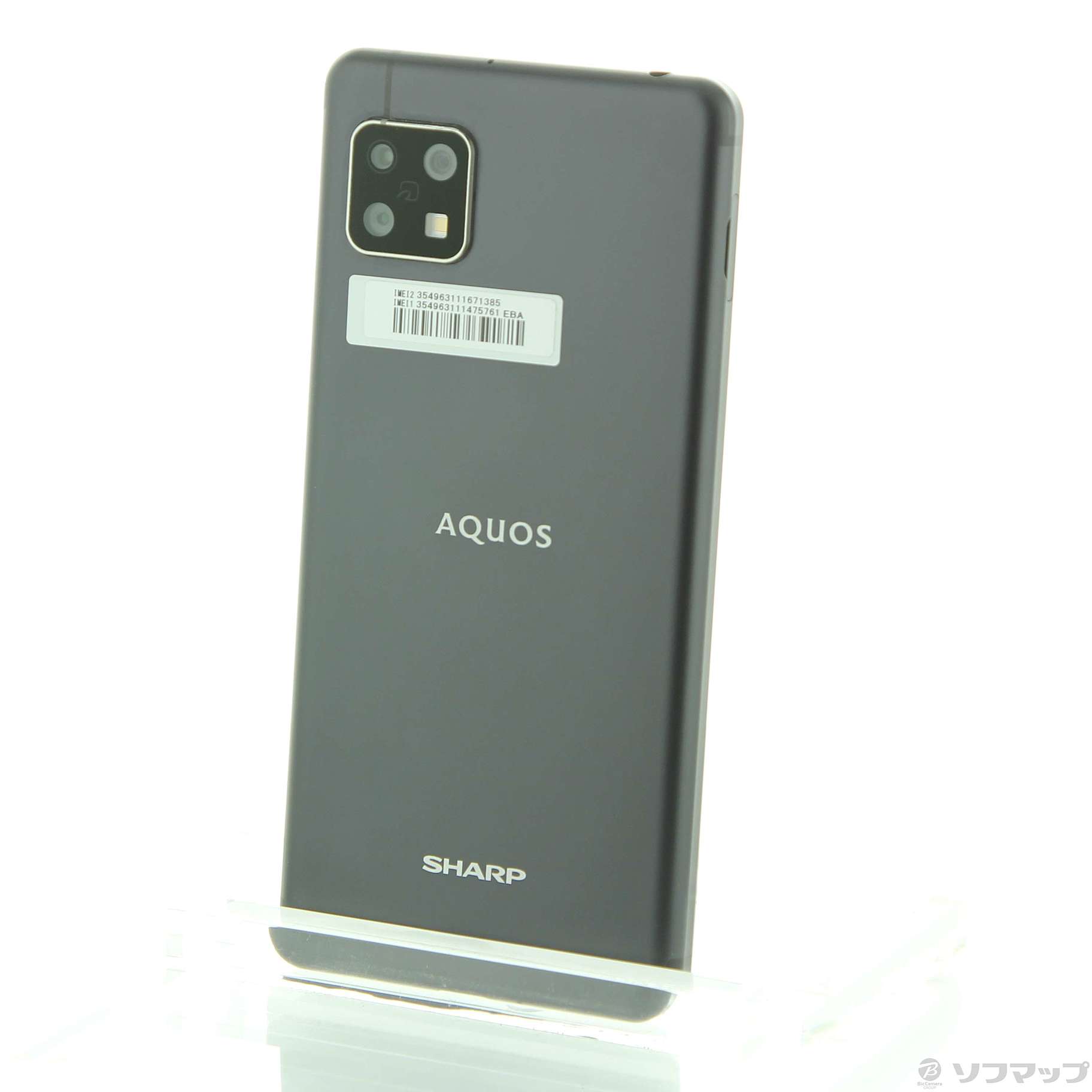 AQUOS sense4 SH-M15 ブラックSIMフリー 4GB 64GB - スマートフォン本体