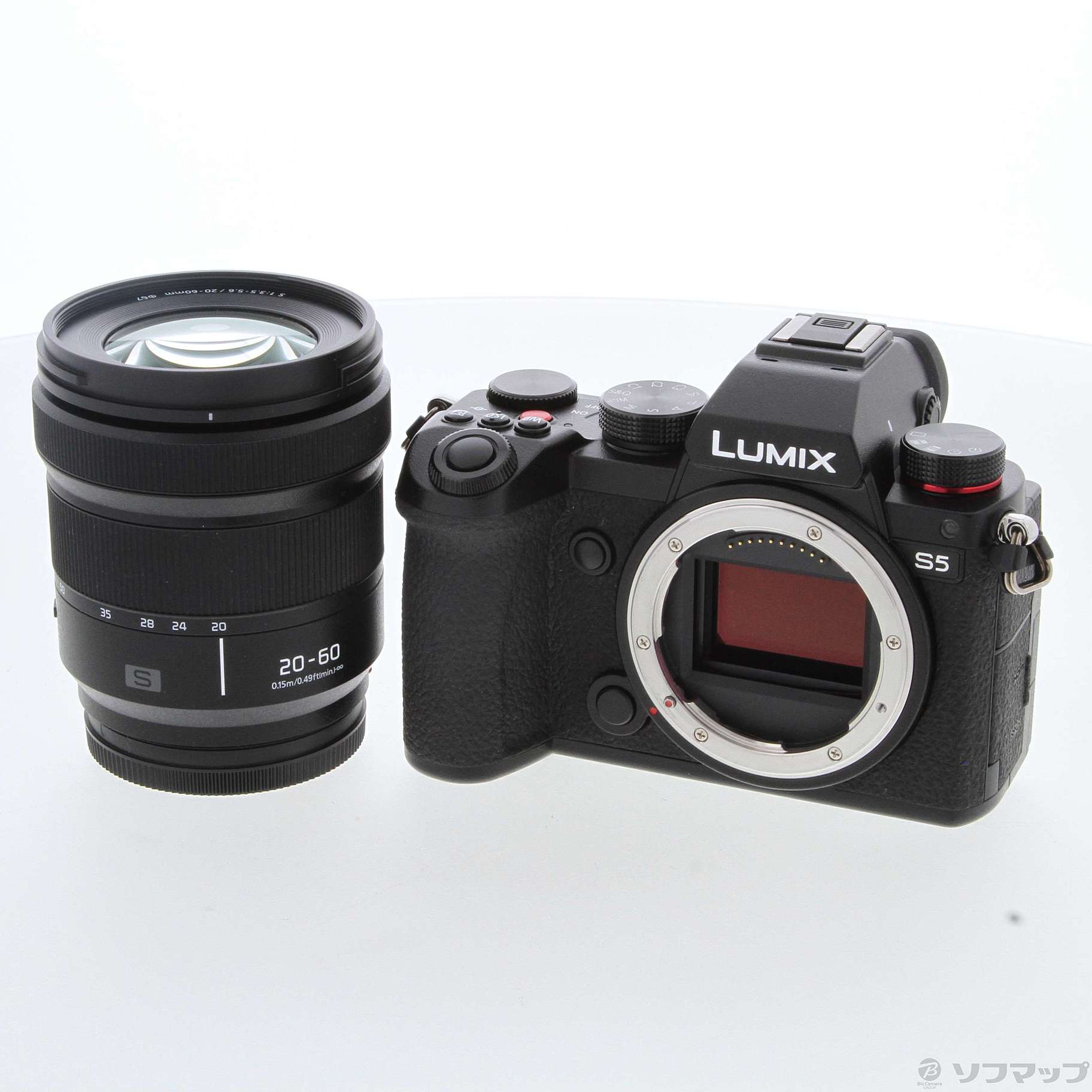 中古】LUMIX DC-S5K 標準ズームKレンズキット ブラック [2133055036811